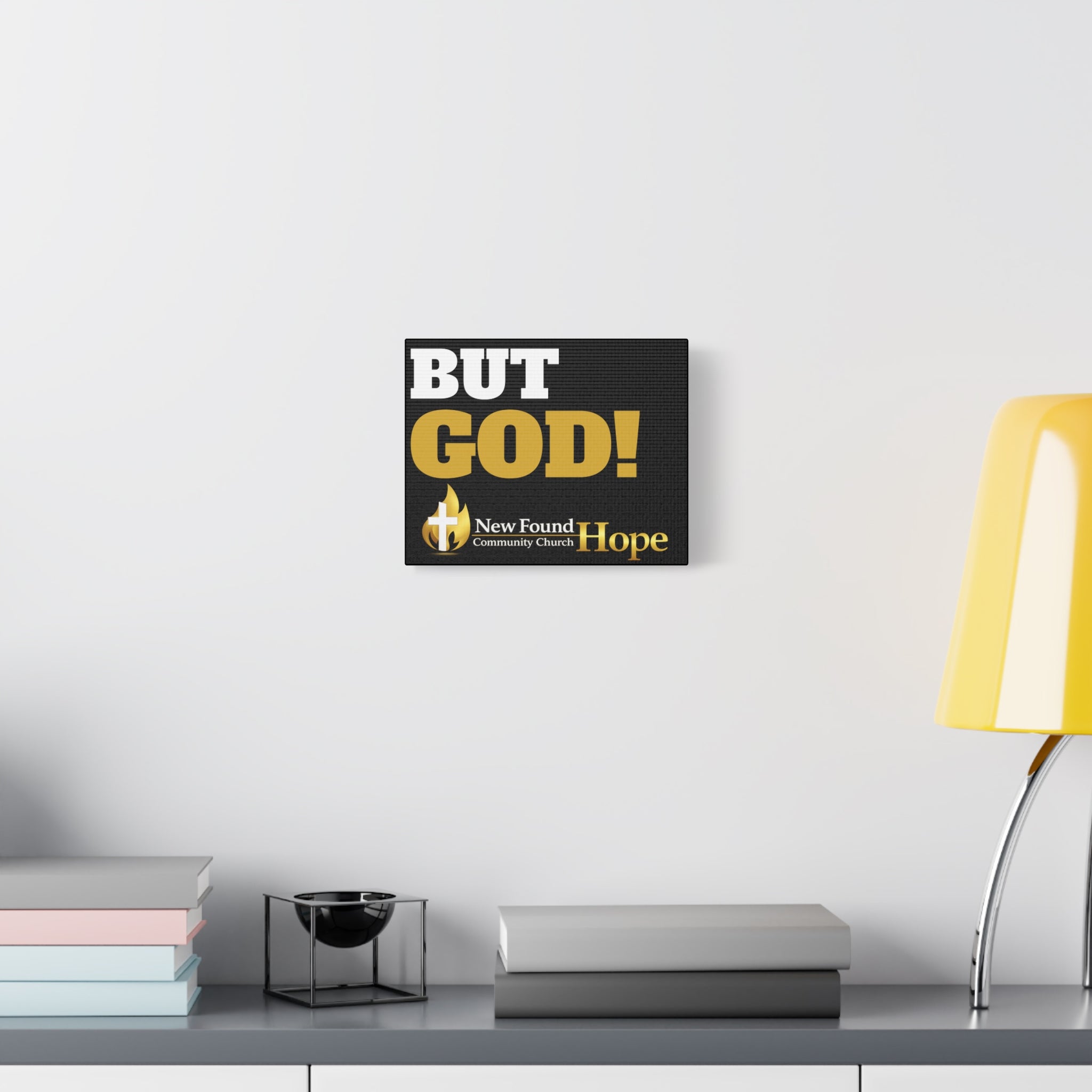 BUT GOD! Matte Canvas, Stretched, 1.25" Thick
