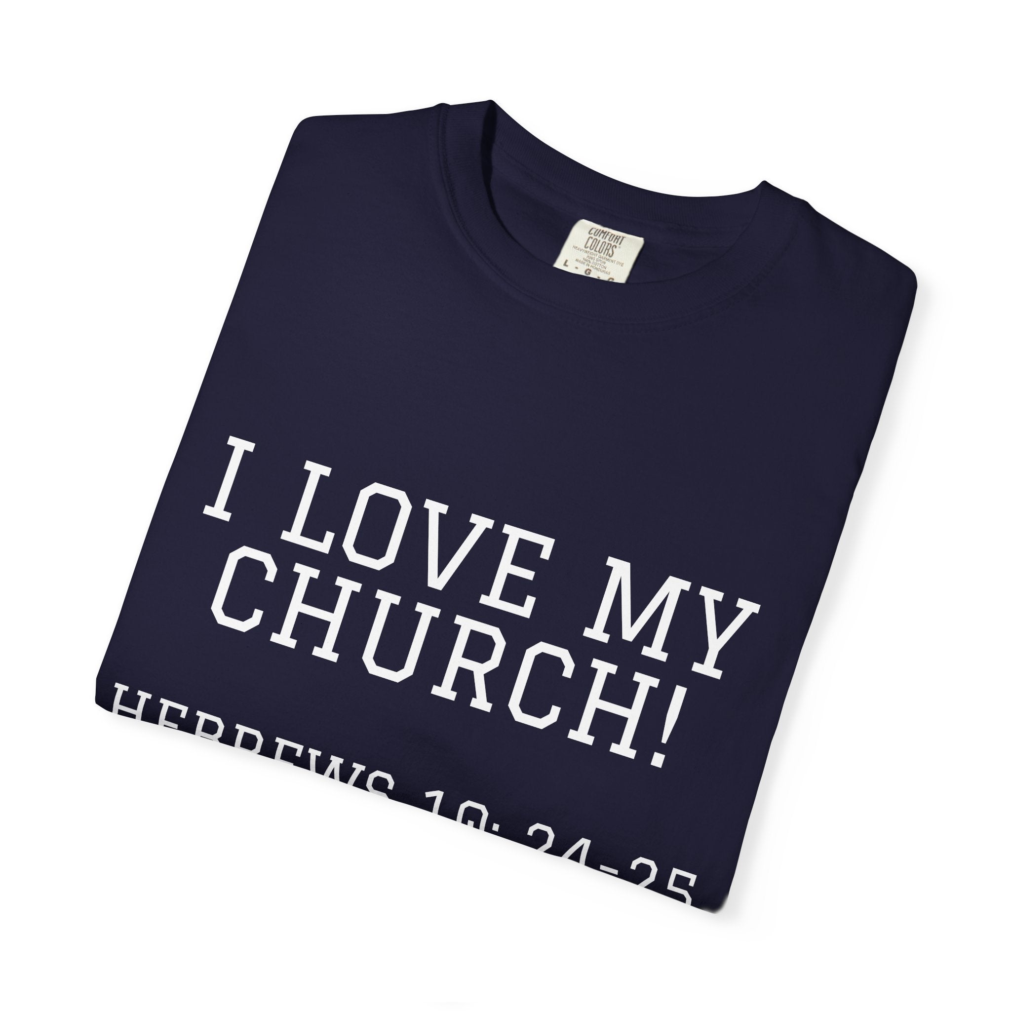 Church Love Heavyweight Unisex Cotton Tee