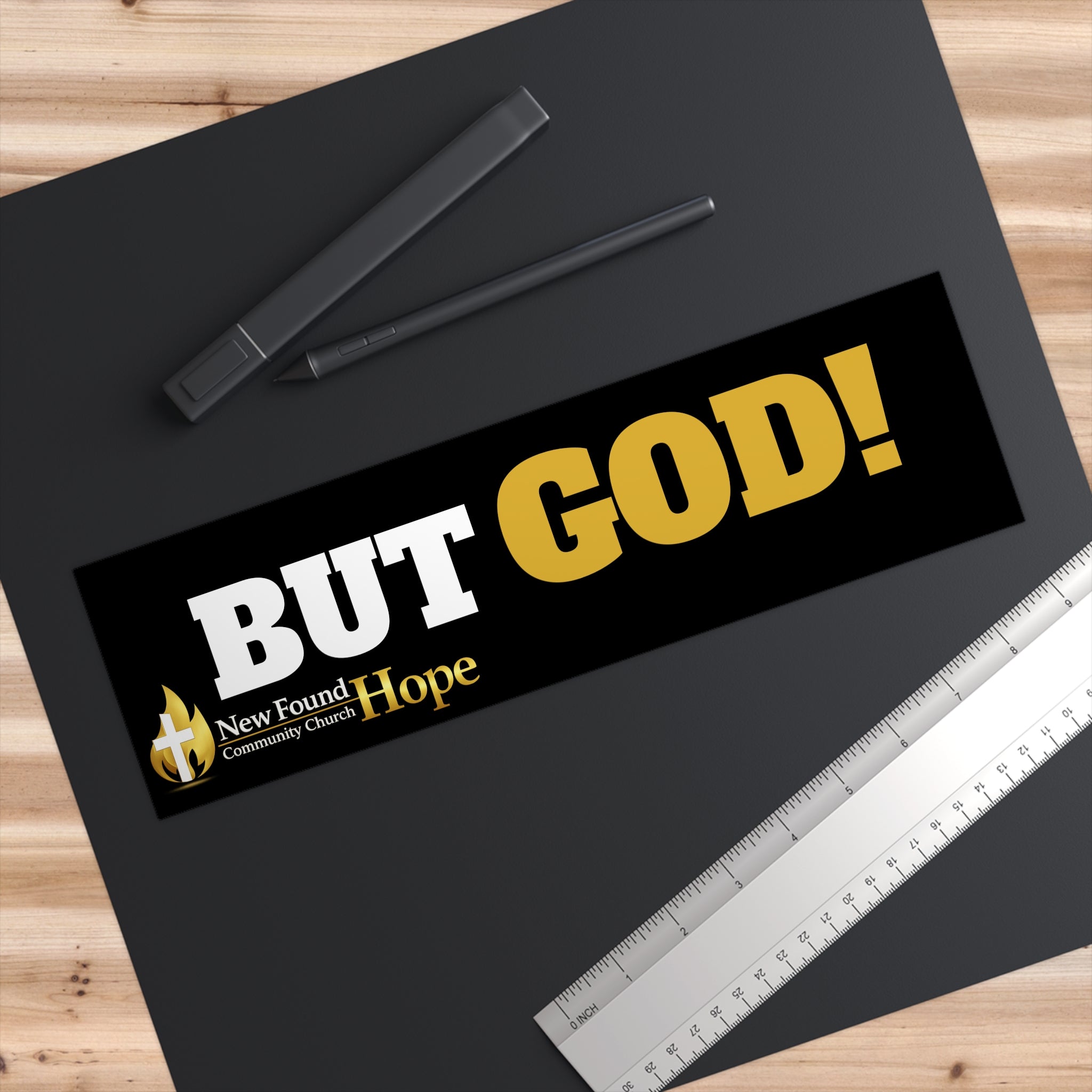 But God! Bumper Sticker
