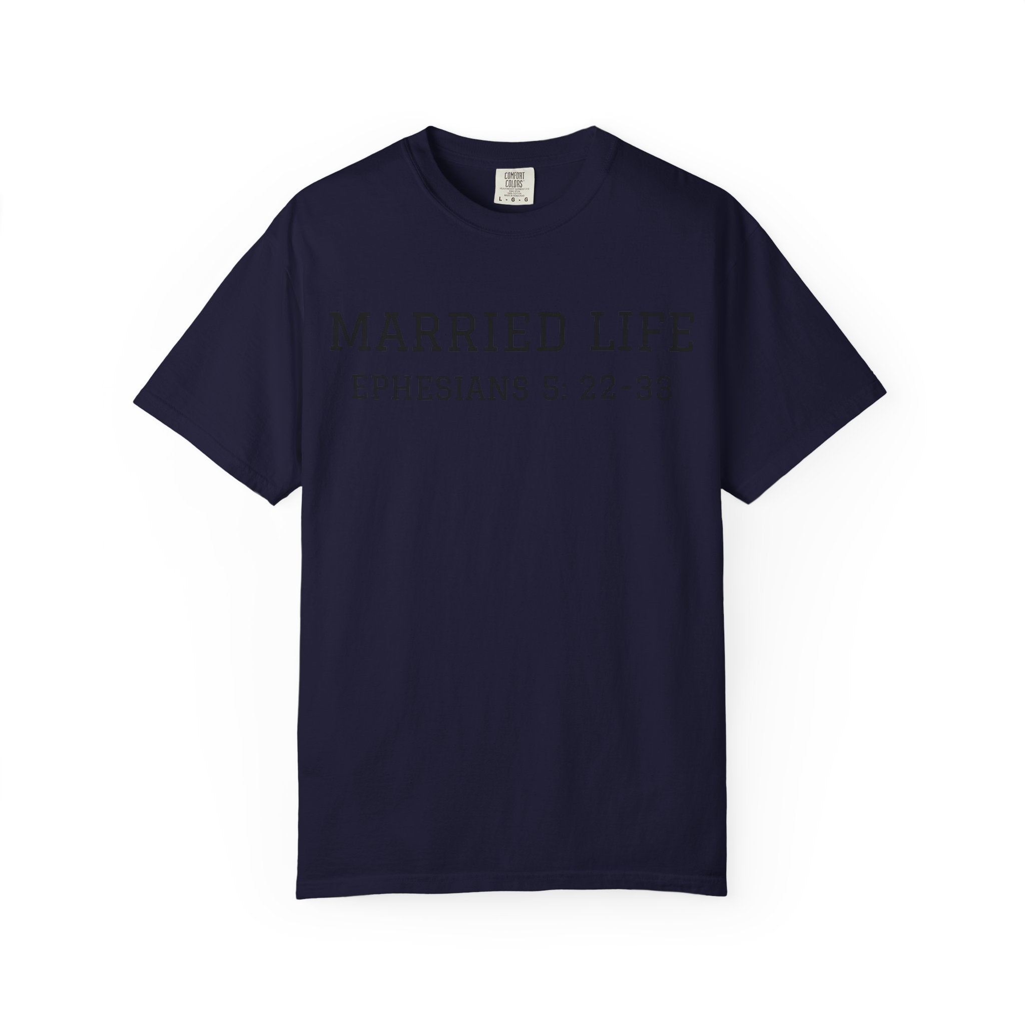 The Husband's Married Life Heavyweight Tee