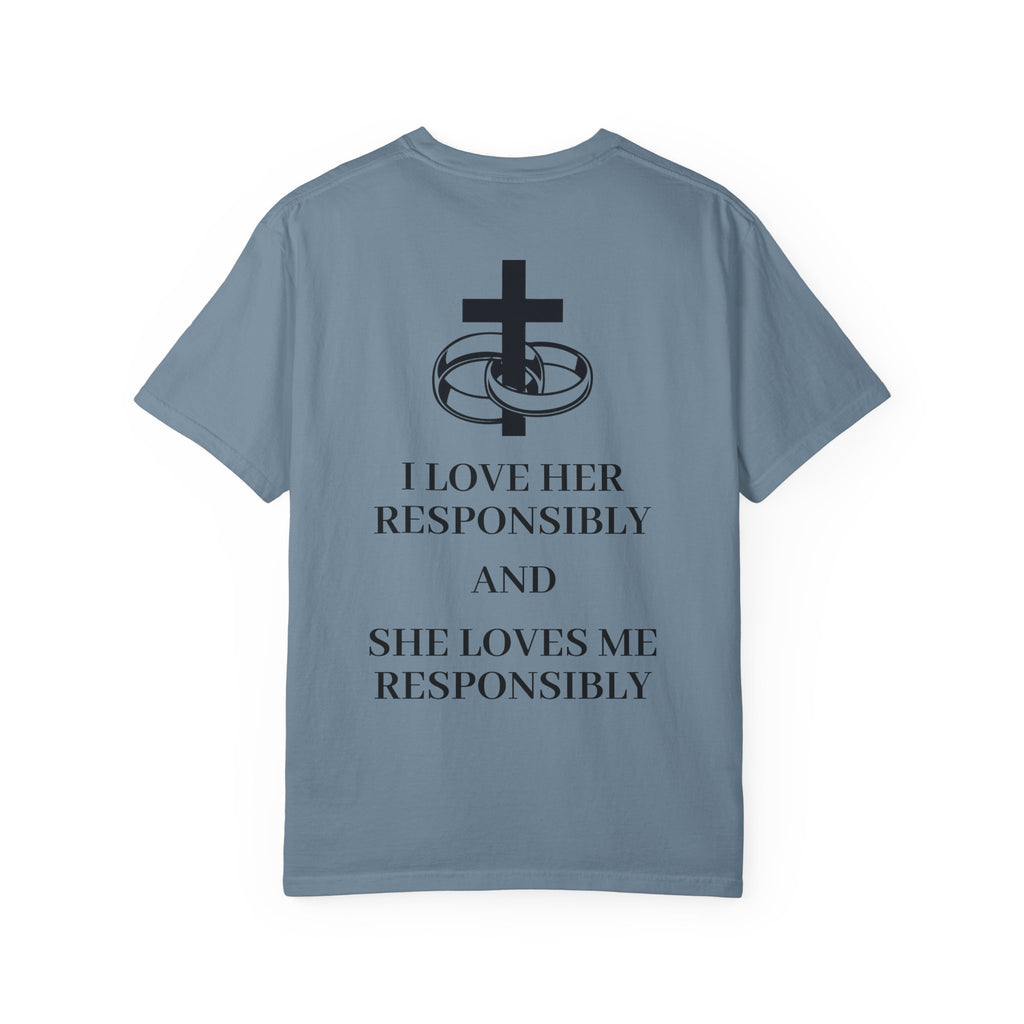 The Husband's Married Life Heavyweight Tee