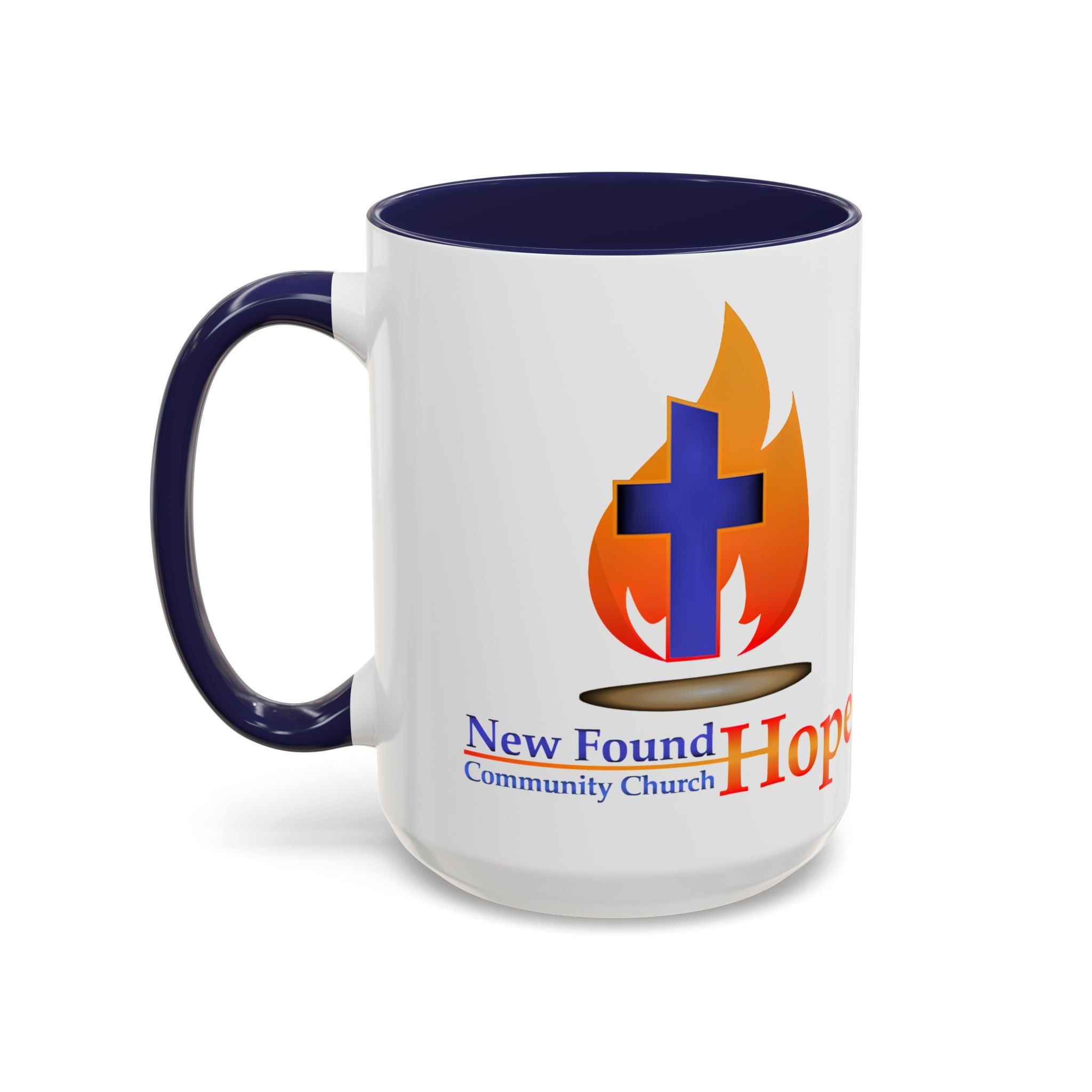 15oz New Found Hope Logo Accent Mug