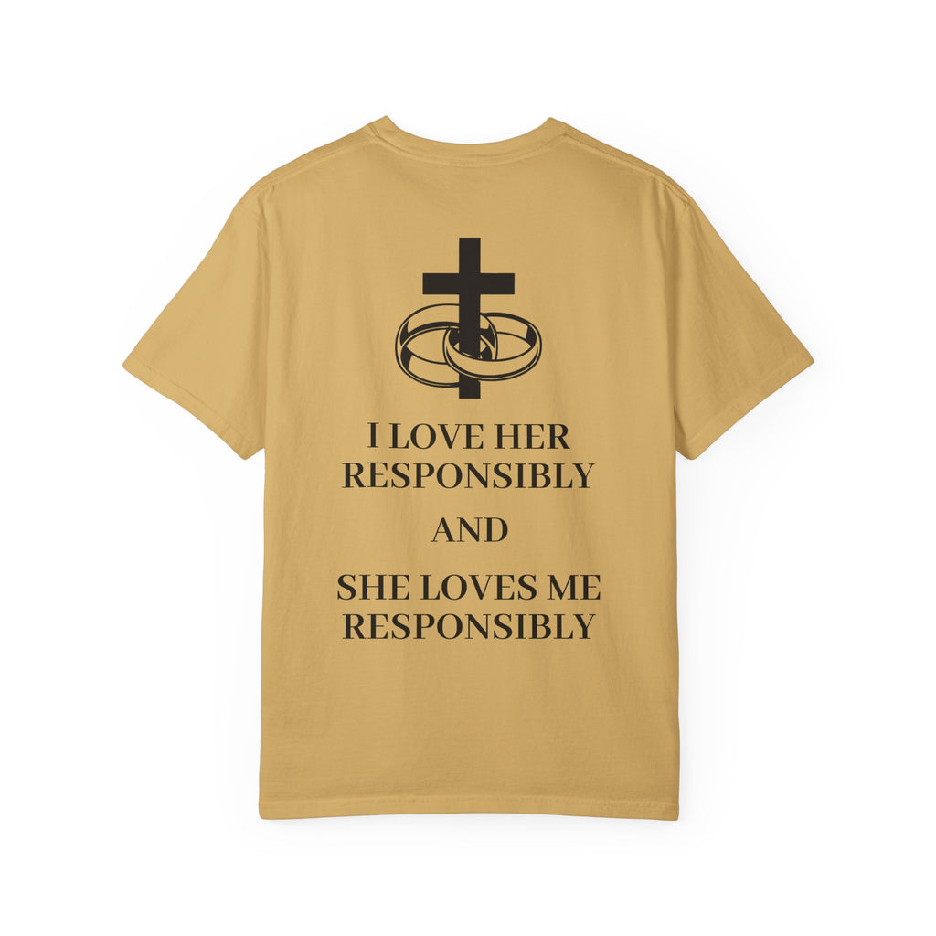 The Husband's Married Life Heavyweight Tee