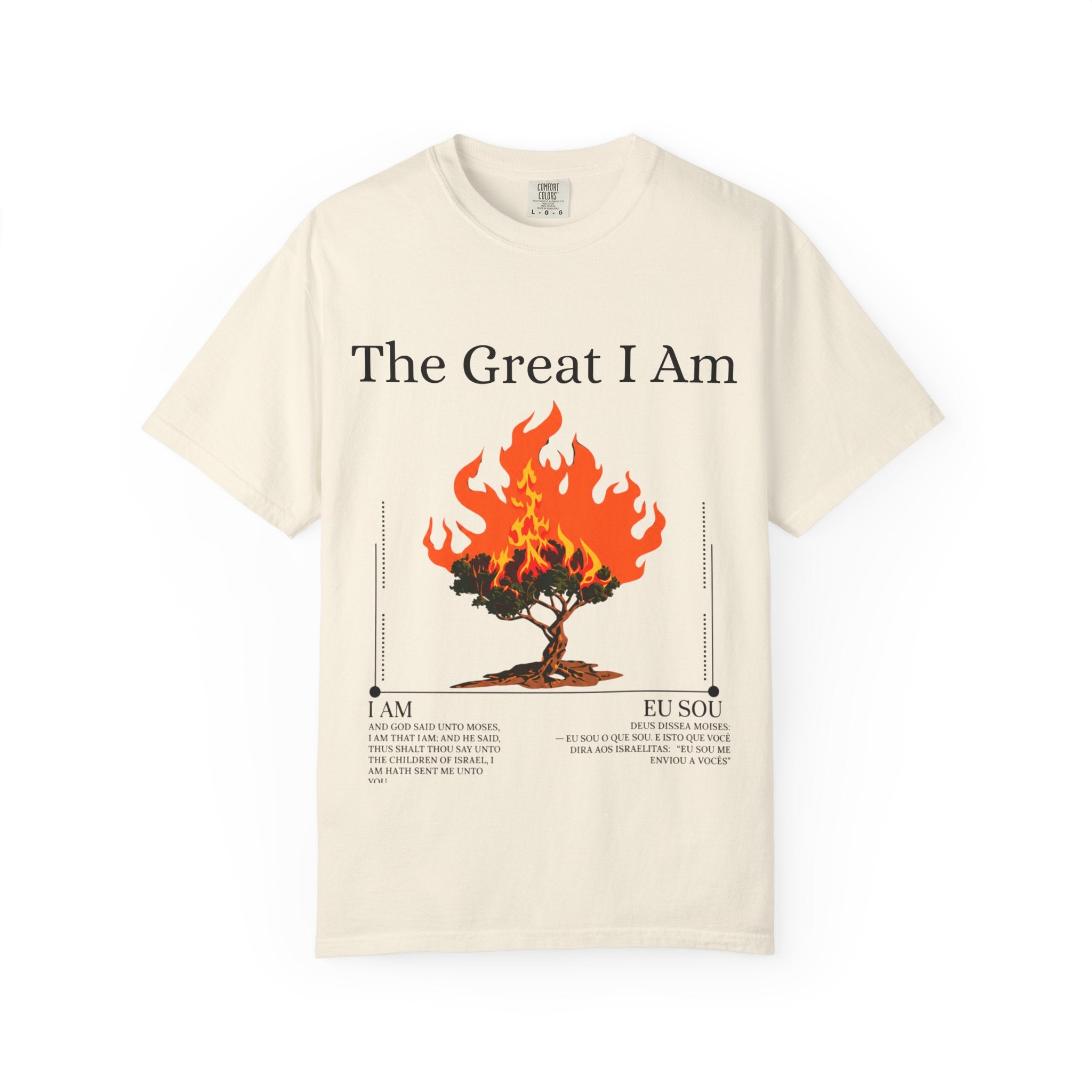 The Great I Am - Burning Bush Tee