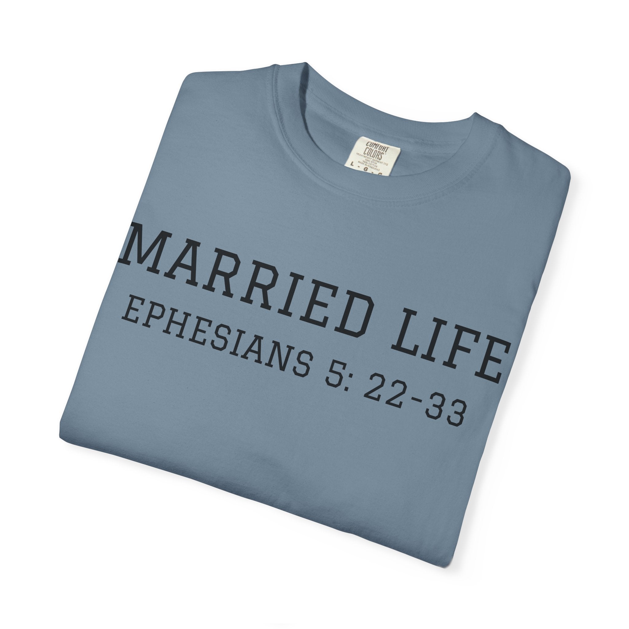 The Husband's Married Life Heavyweight Tee