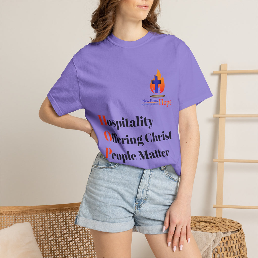 New Found Hope Values Heavyweight Tee