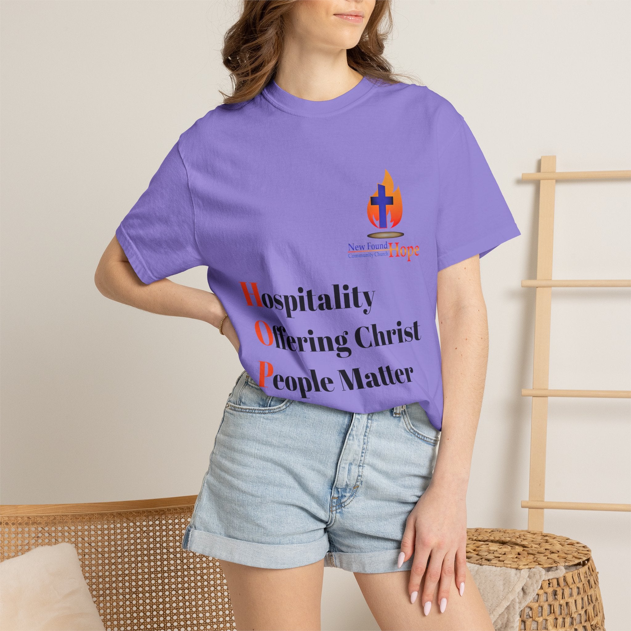 New Found Hope Values Heavyweight Tee