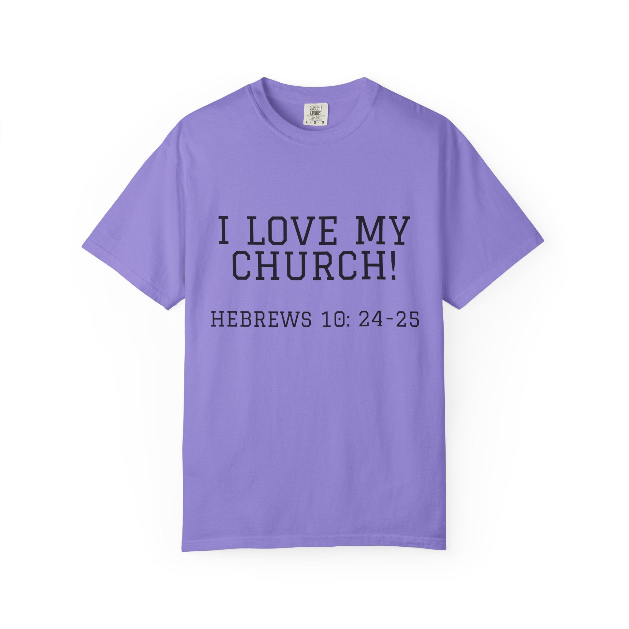 Church Love Heavyweight Unisex Cotton Tee