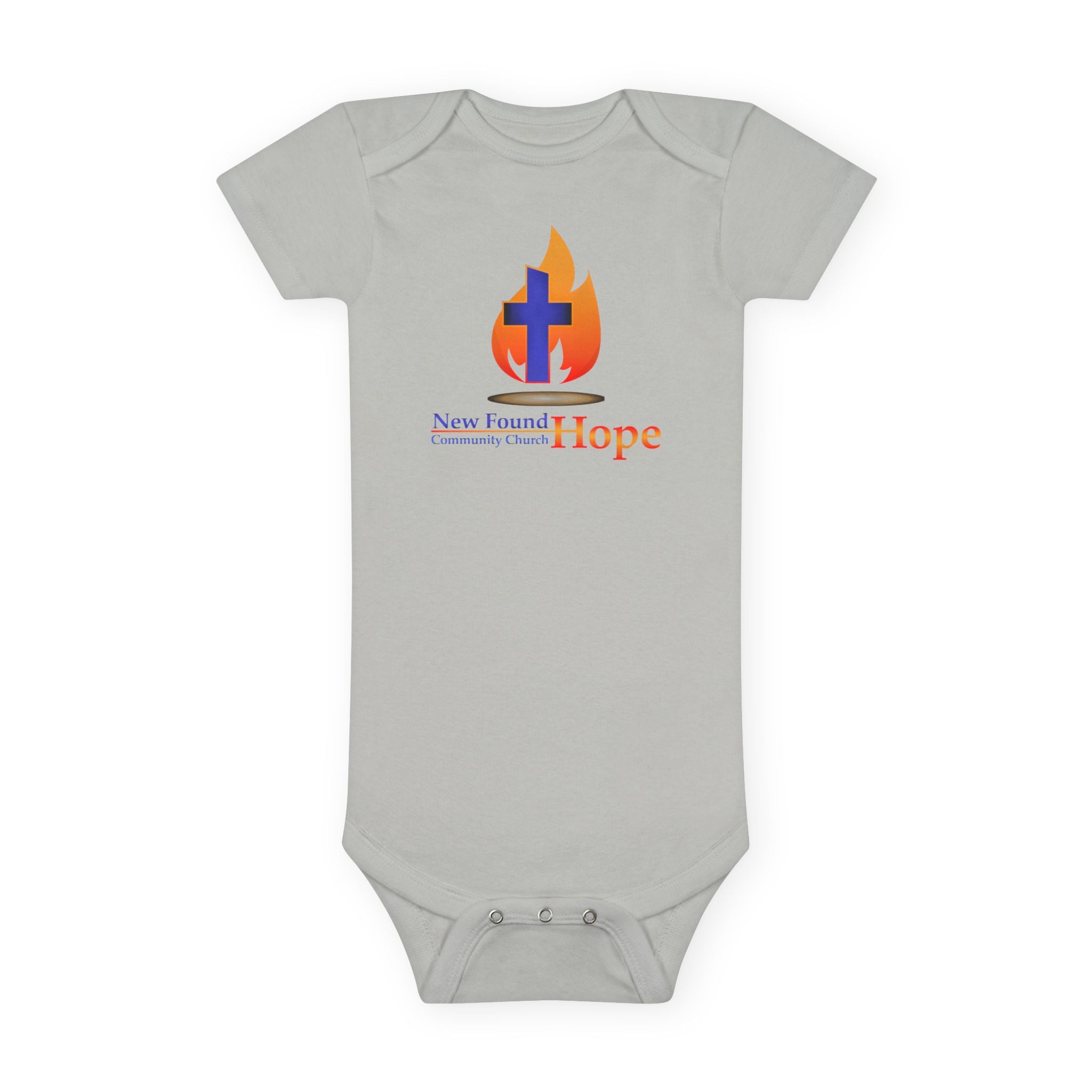 NFHCC Logo Baby Short Sleeve Onesie
