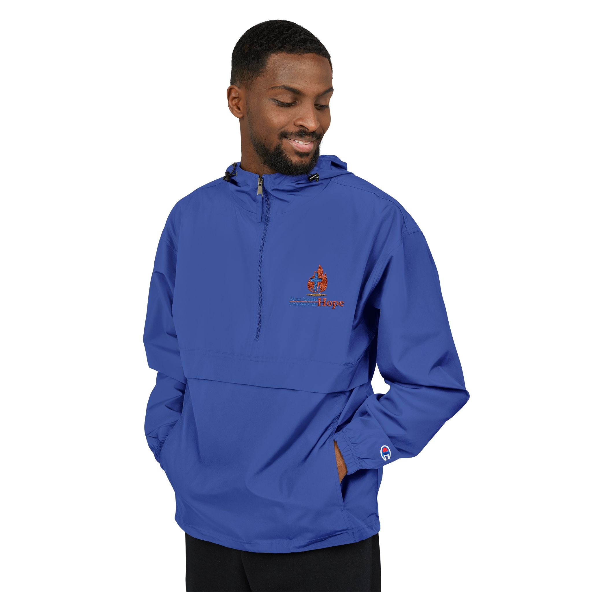 NFHCC Packable Polyester Windbreaker Jacket