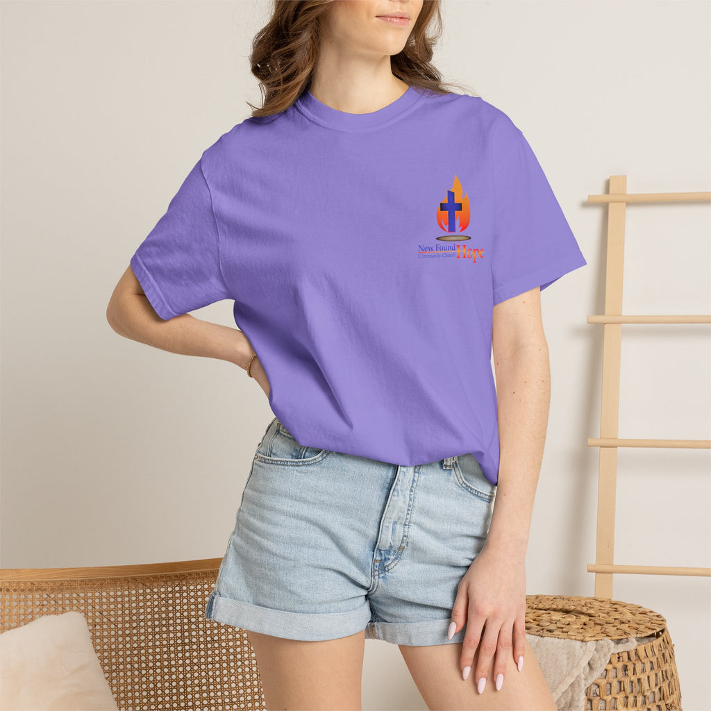 NFHCC Proverbs 3:5-6 Heavyweight Tee