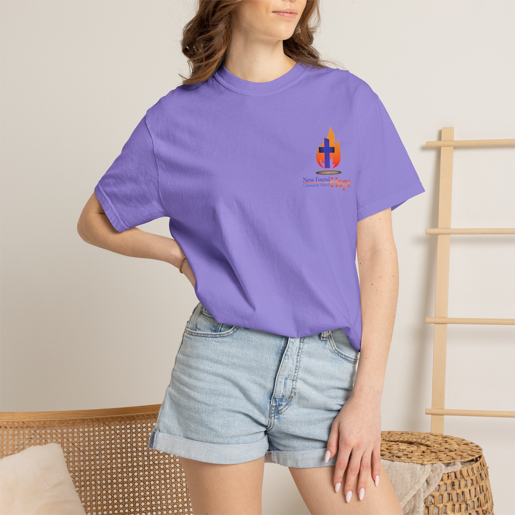 NFHCC Proverbs 3:5-6 Heavyweight Tee