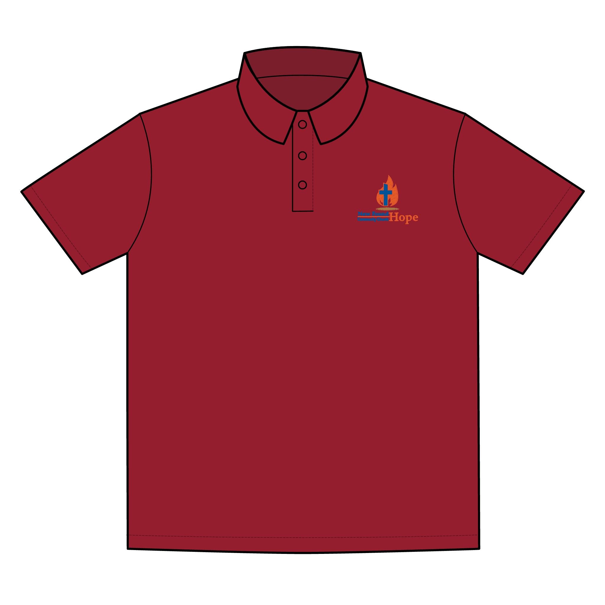 New Found Hope Sport-Tek Polo (Embroidered)