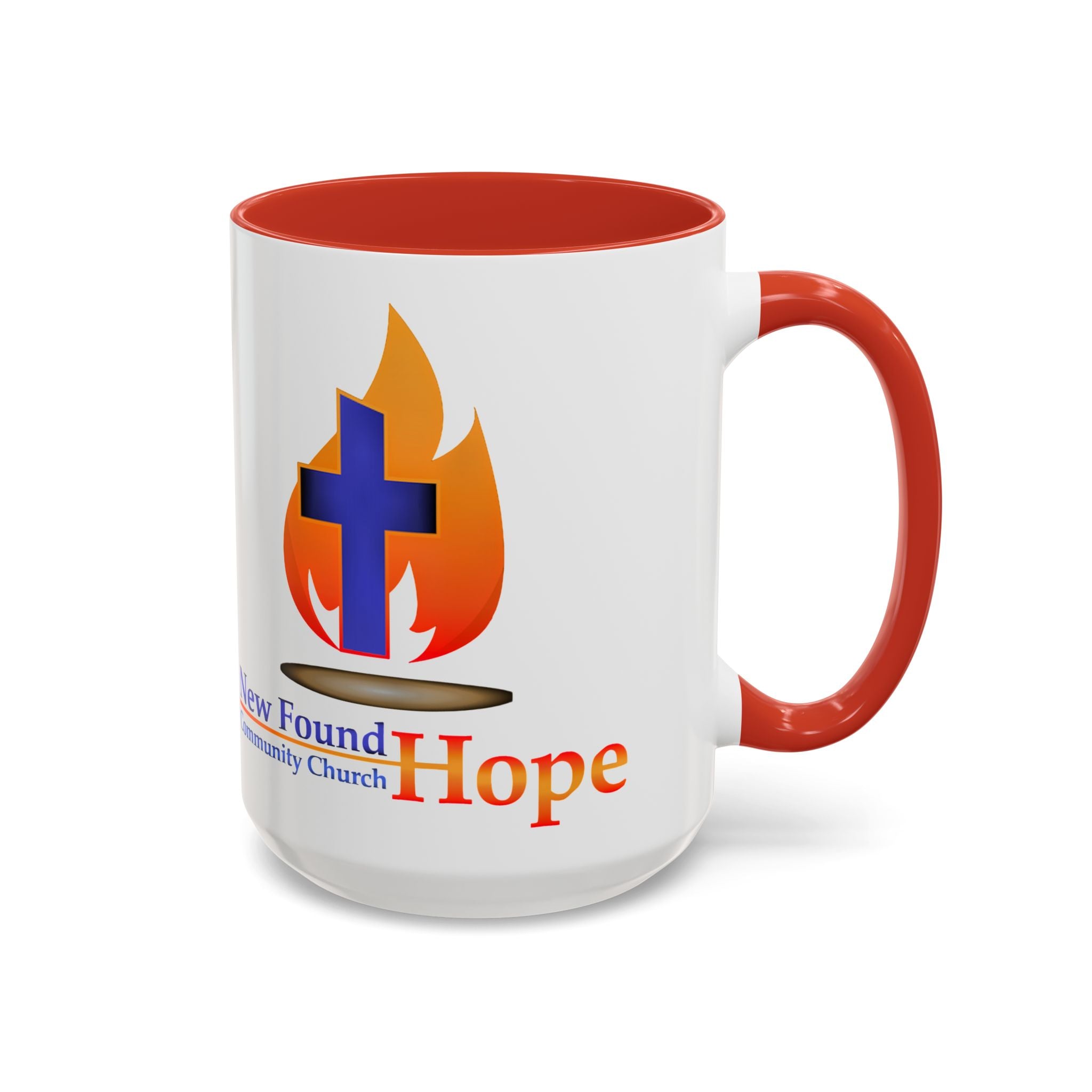 15oz New Found Hope Logo Accent Mug