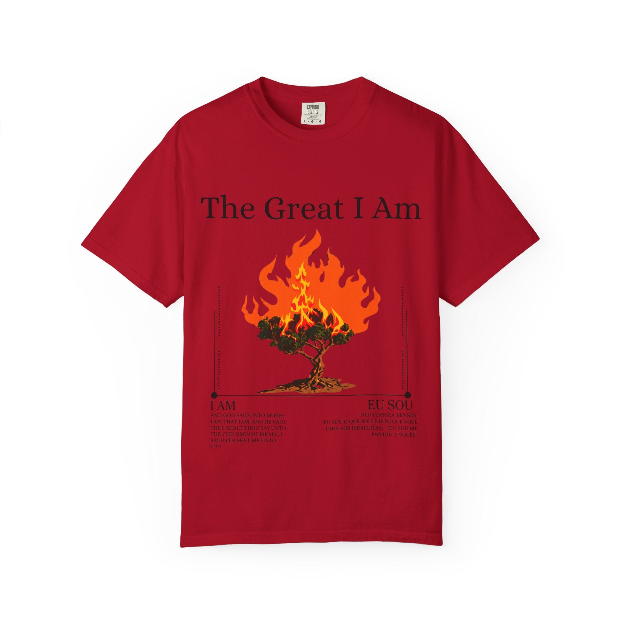 The Great I Am - Burning Bush Tee