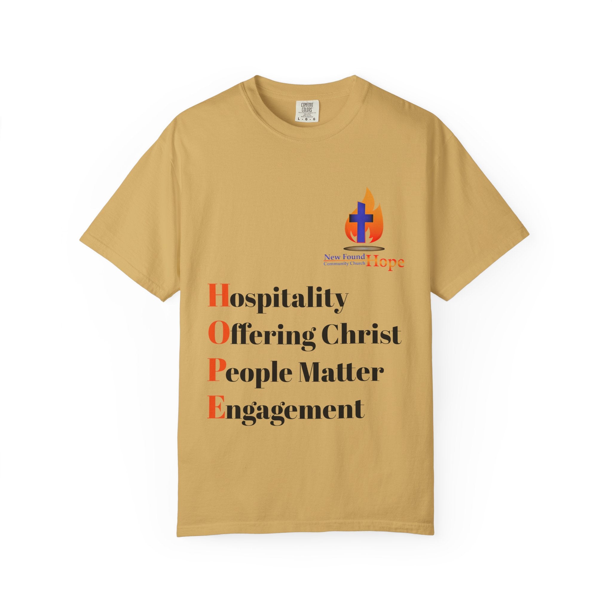New Found Hope Values Heavyweight Tee