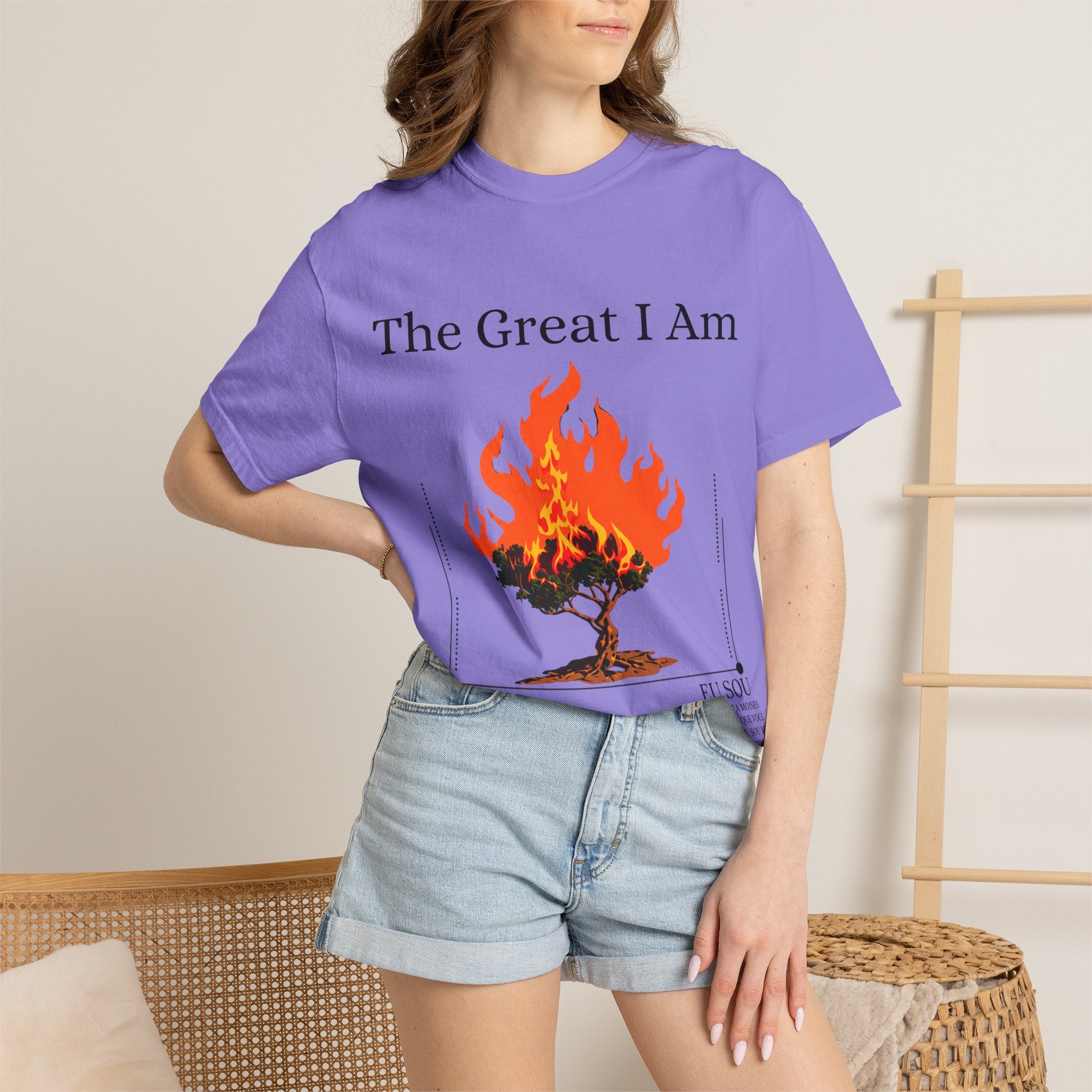 The Great I Am - Burning Bush Tee