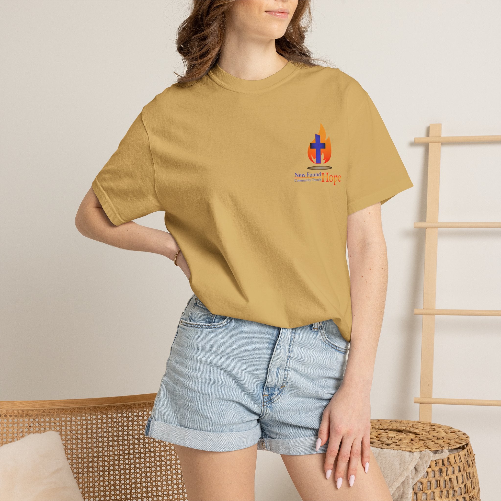 NFHCC Proverbs 3:5-6 Heavyweight Tee