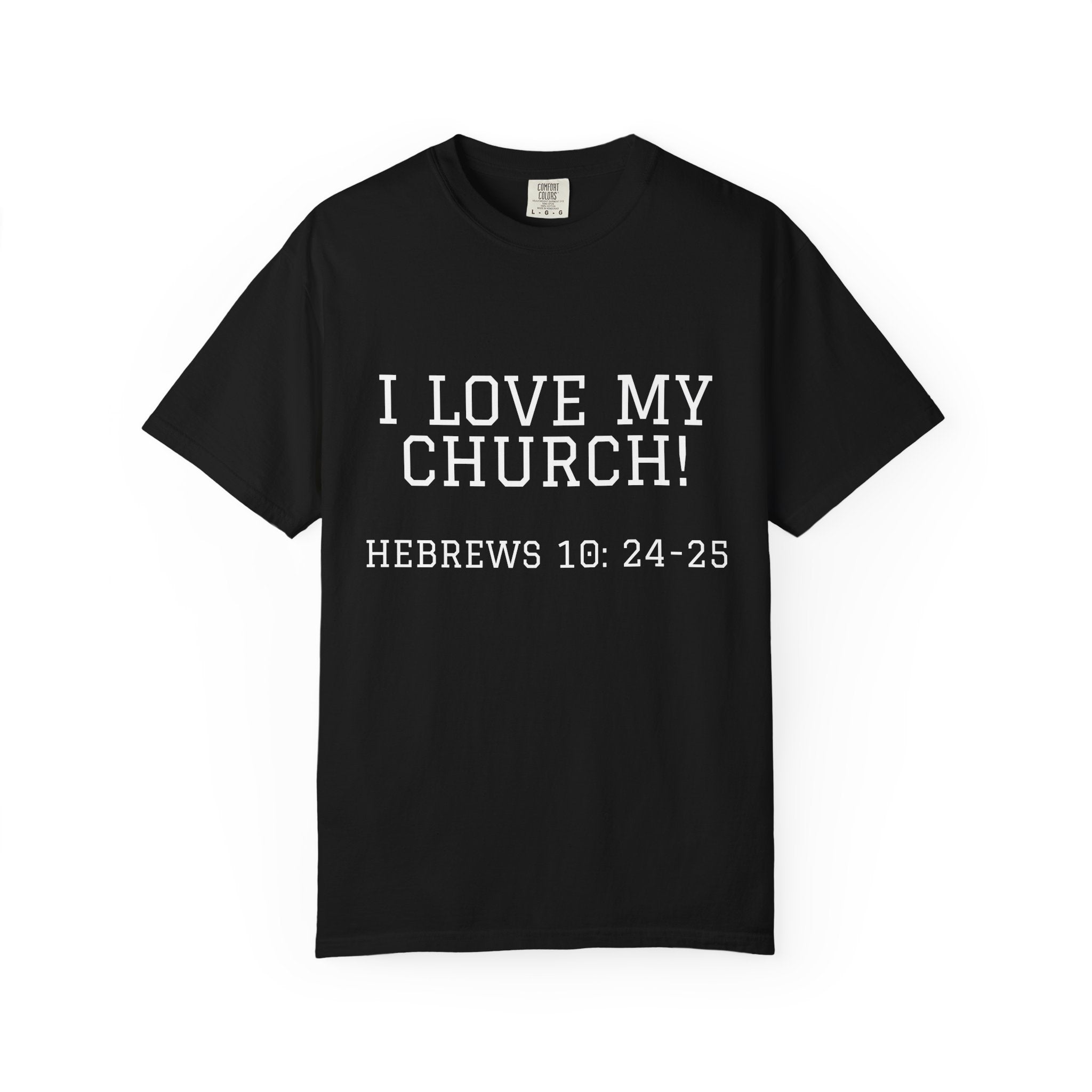 Church Love Heavyweight Unisex Cotton Tee