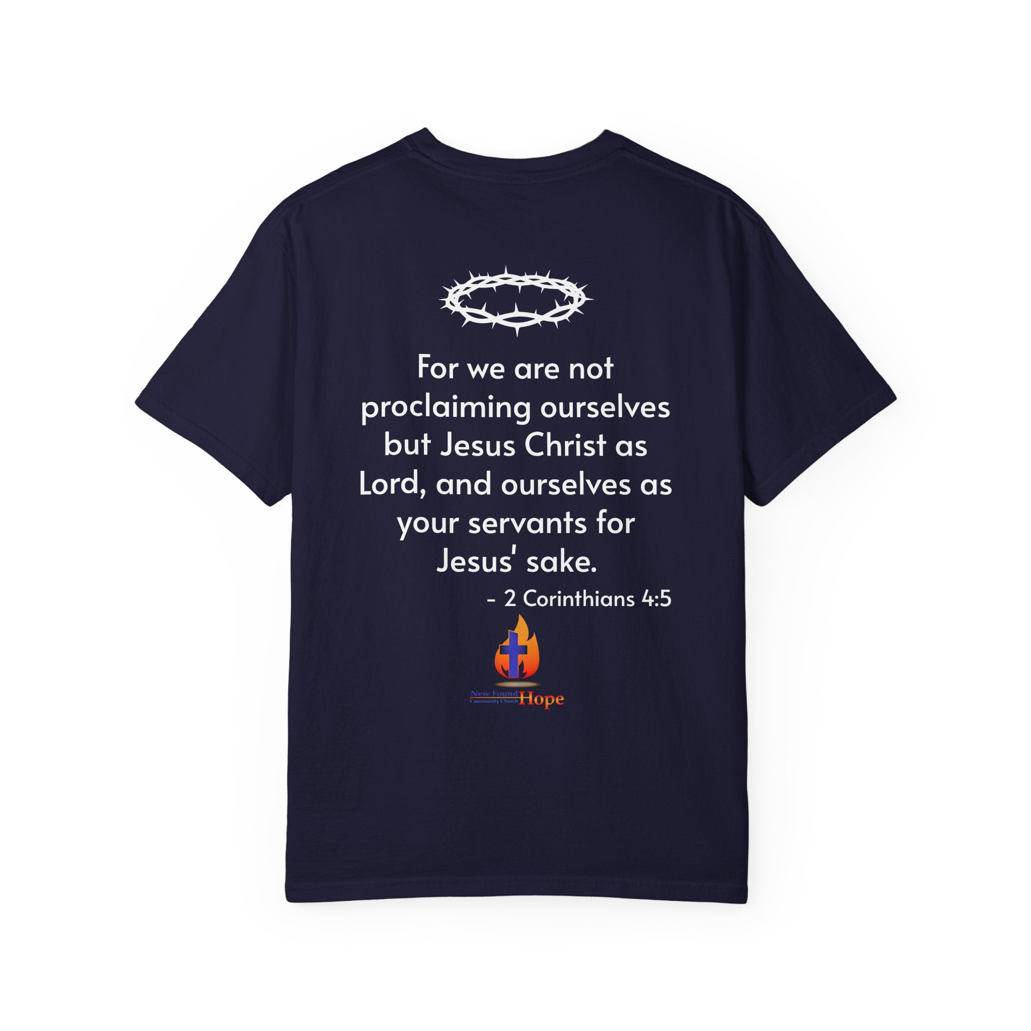 Eyes Off Me, Eyes On HE Unisex Heavyweight Cotton Tee