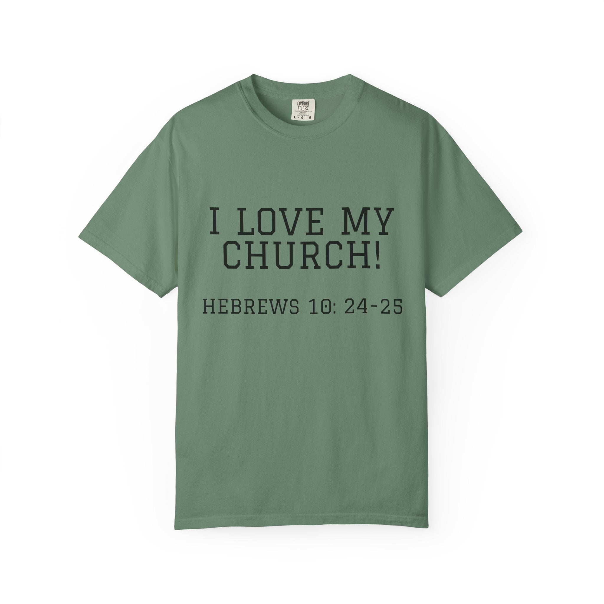 Church Love Heavyweight Unisex Cotton Tee