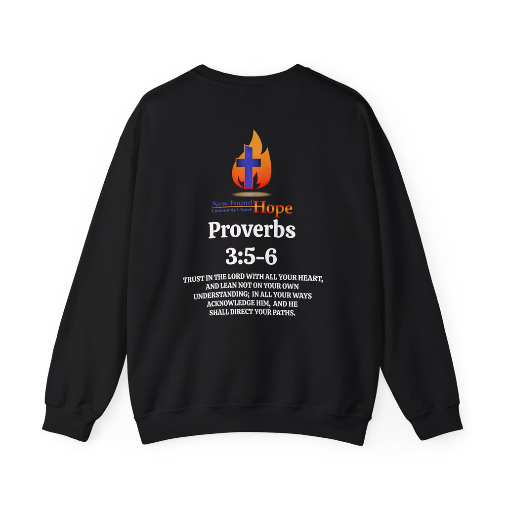 New Found Hope Proverbs 3:5-6 Crewneck Sweatshirt