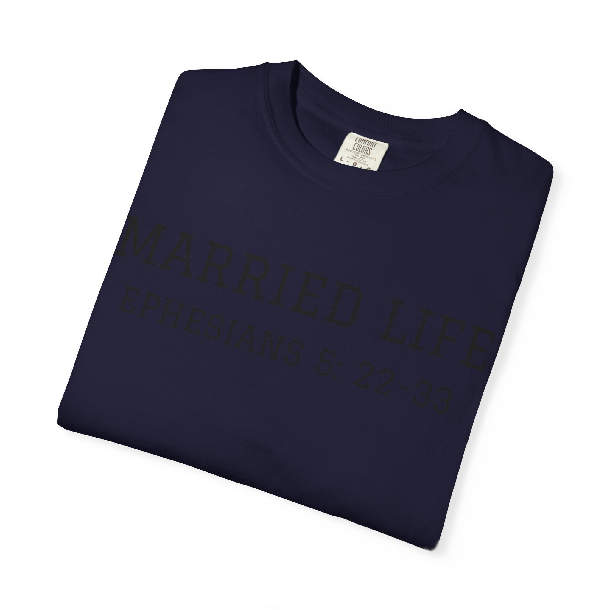The Husband's Married Life Heavyweight Tee