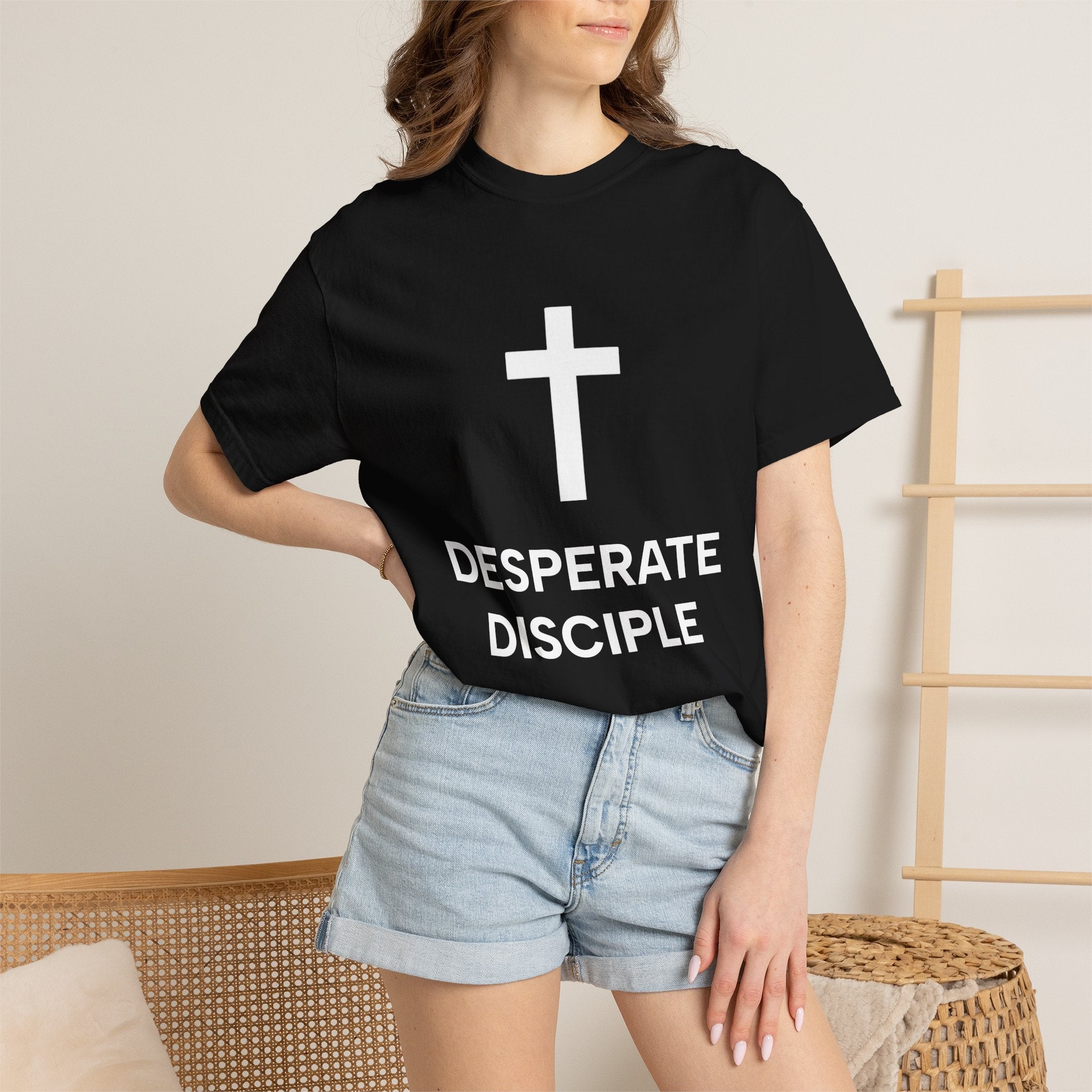 Desperate Disciple Heavyweight Unisex Tee