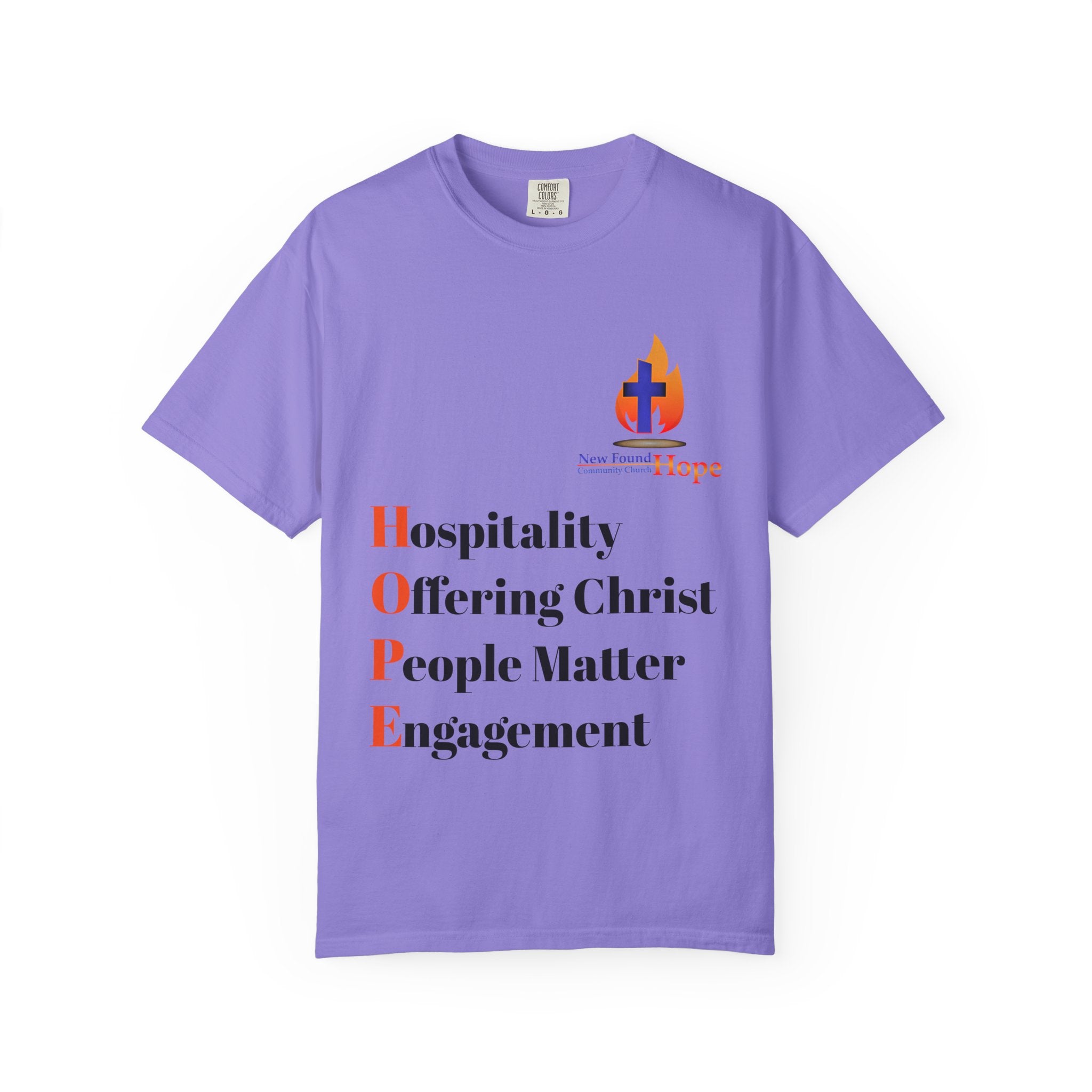 New Found Hope Values Heavyweight Tee