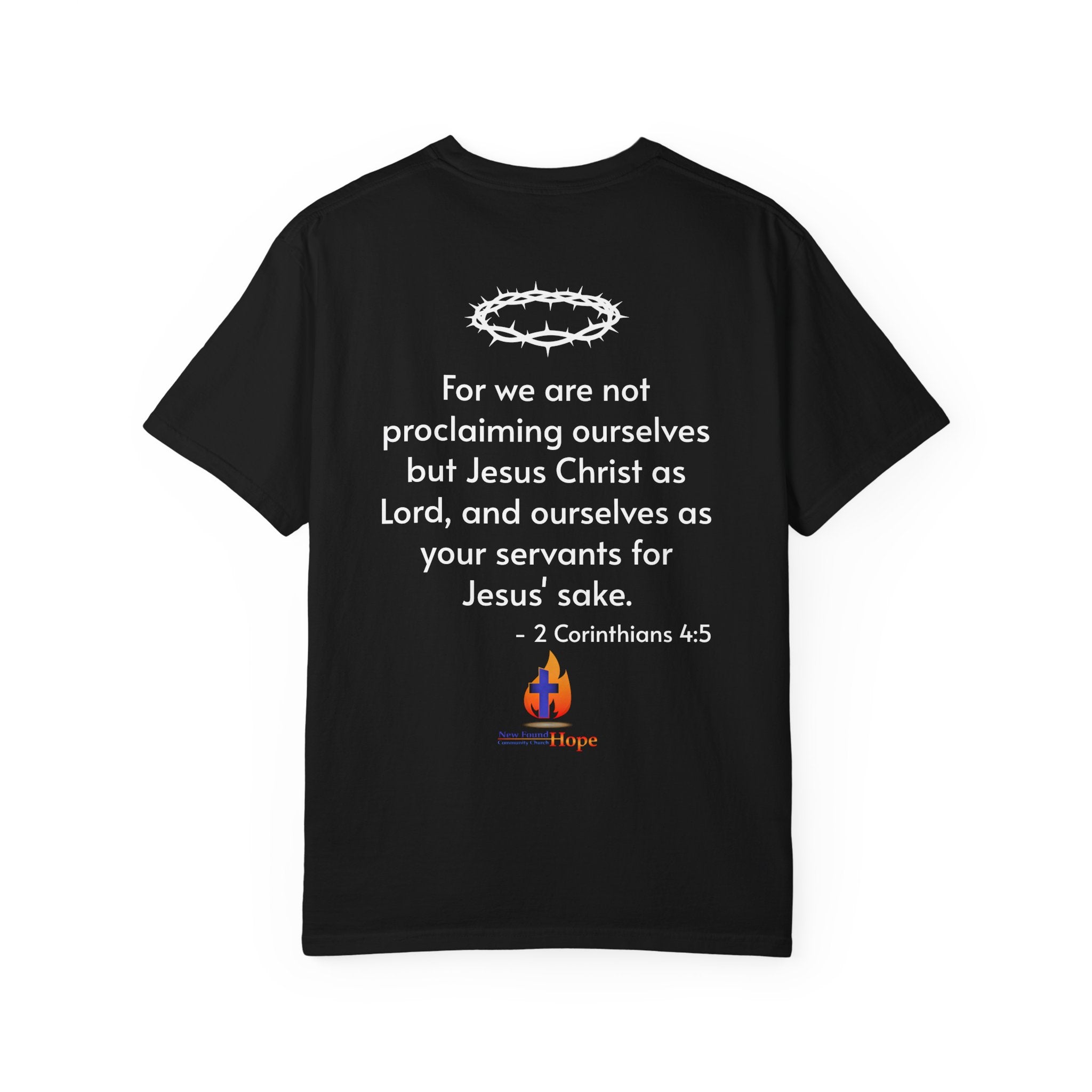 Eyes Off Me, Eyes On HE Unisex Heavyweight Cotton Tee
