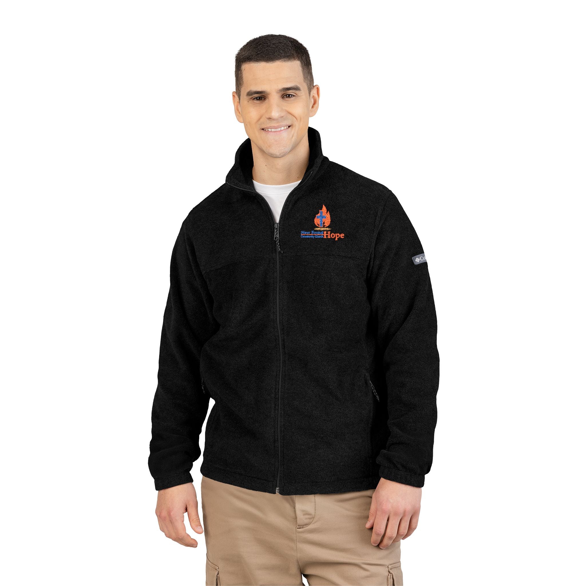 NFHCC Unisex Embroidered Columbia Fleece Jacket