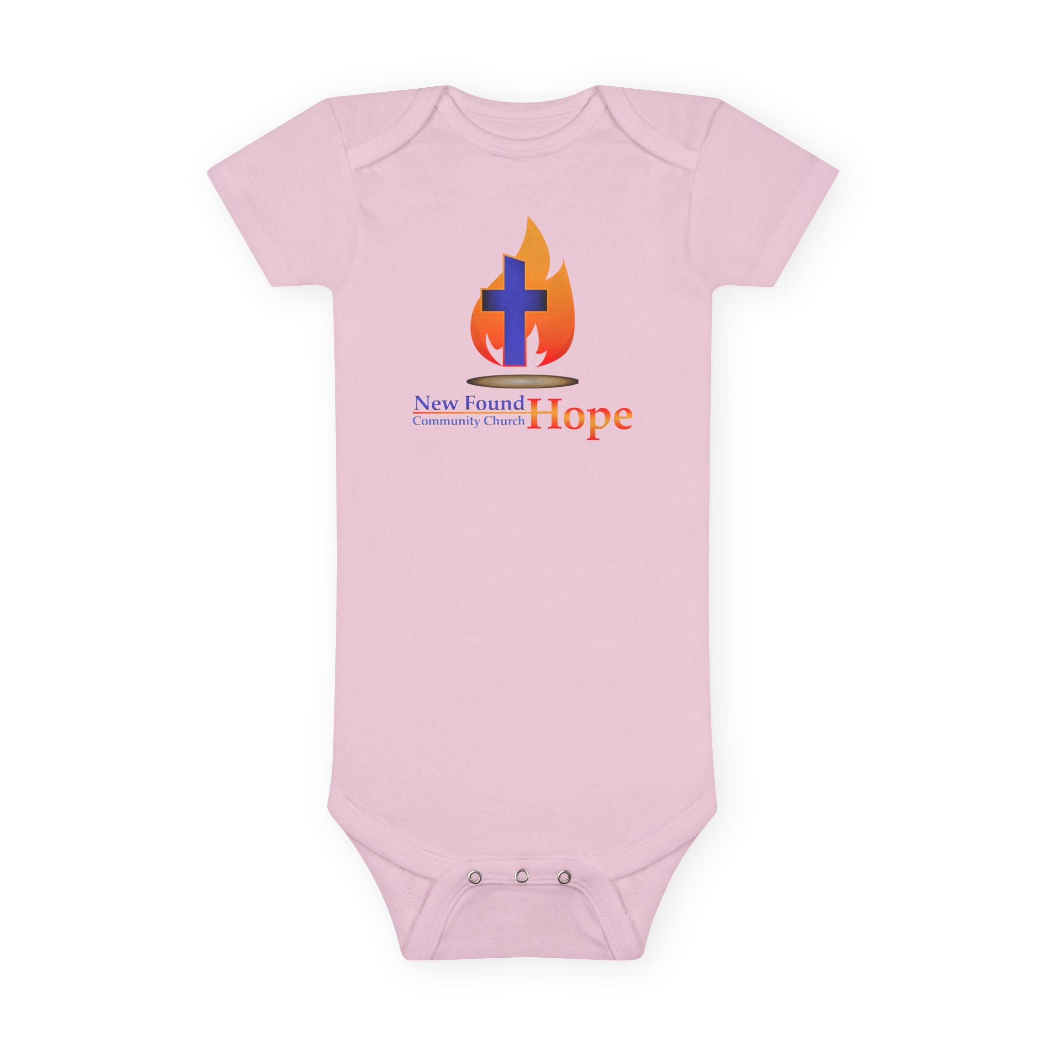 NFHCC Logo Baby Short Sleeve Onesie