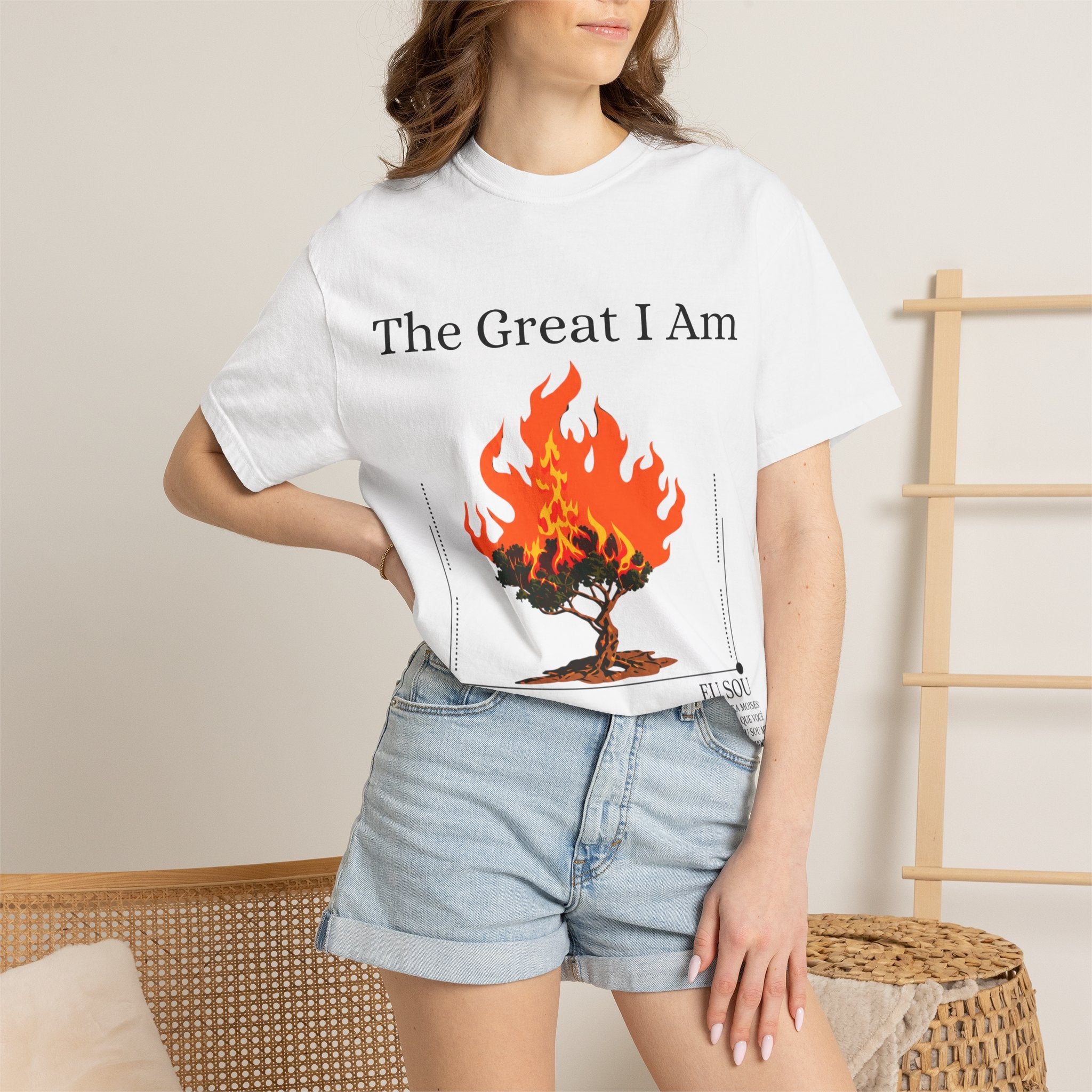 The Great I Am - Burning Bush Tee