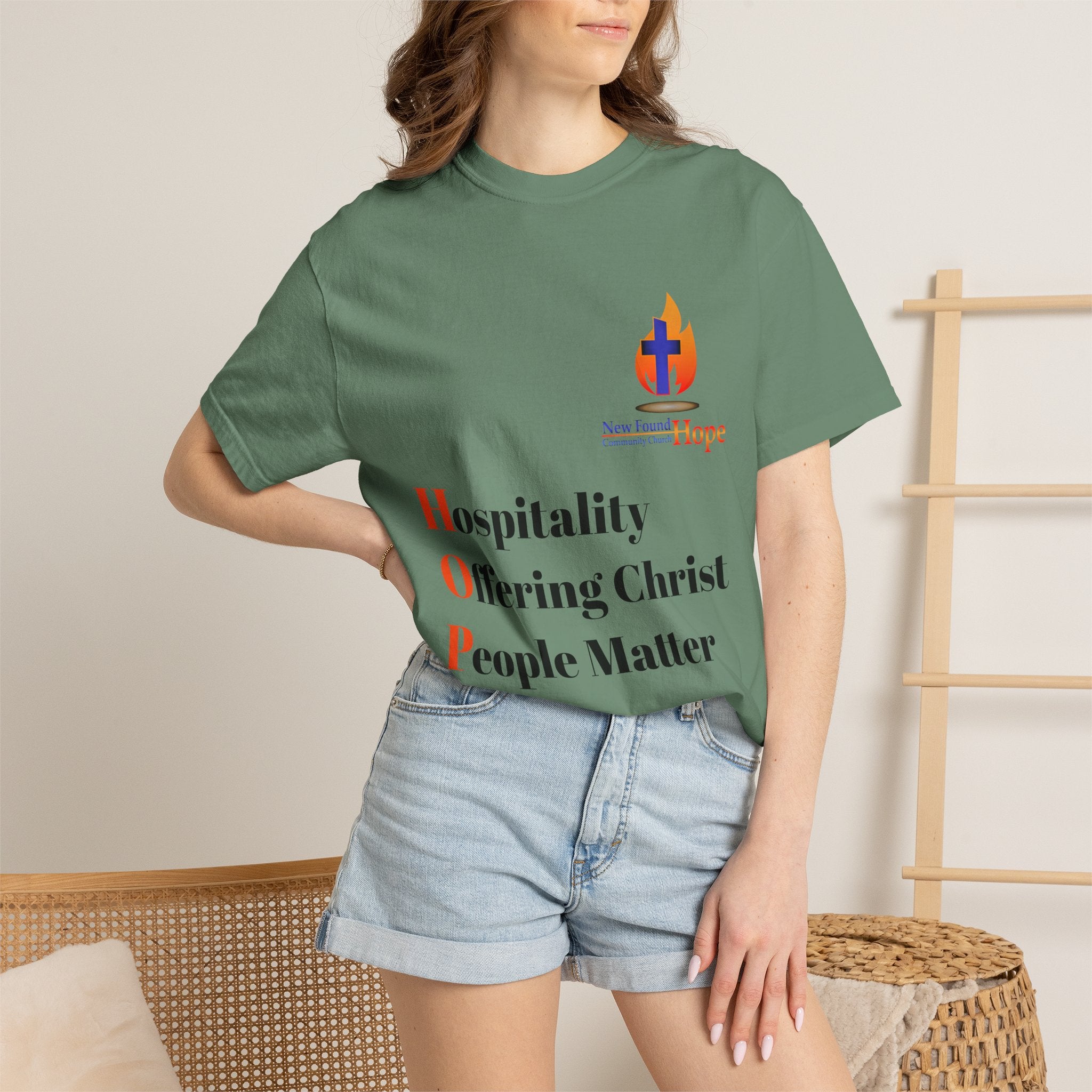 New Found Hope Values Heavyweight Tee