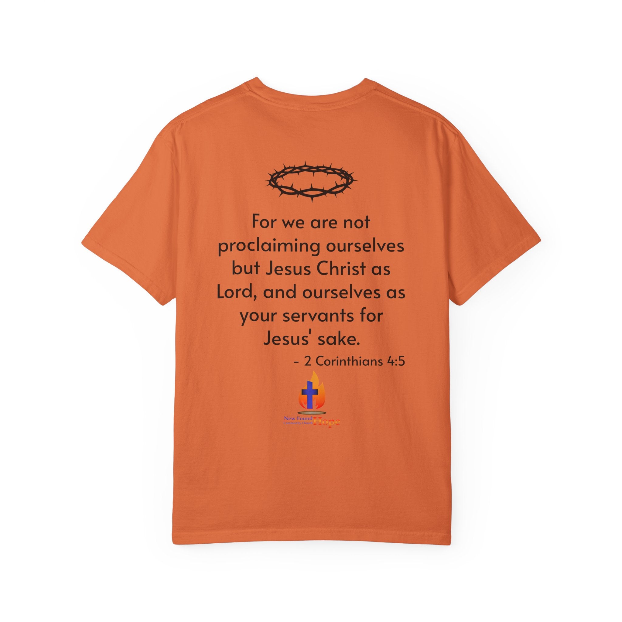 Eyes Off Me, Eyes On HE Unisex Heavyweight Cotton Tee
