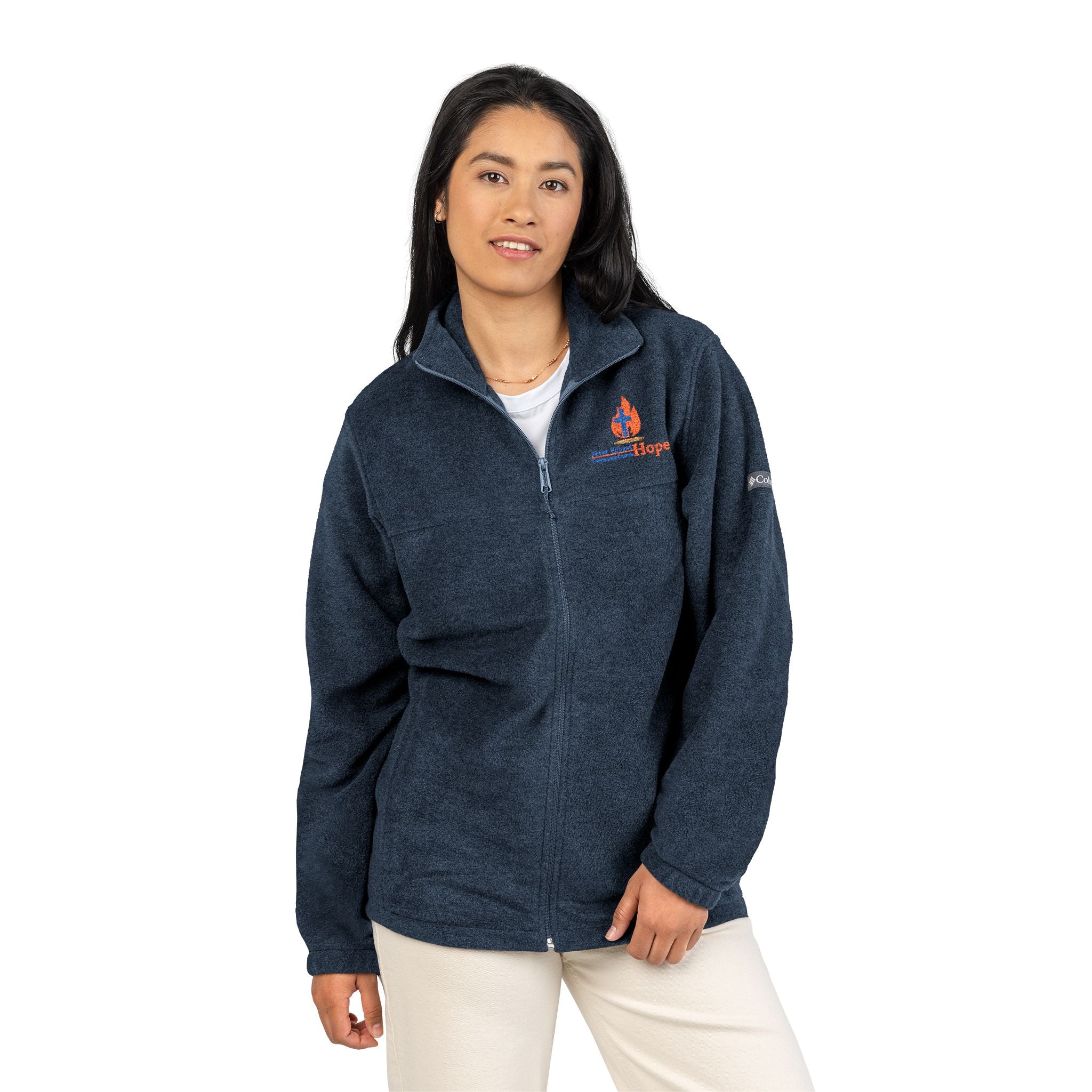 NFHCC Unisex Embroidered Columbia Fleece Jacket