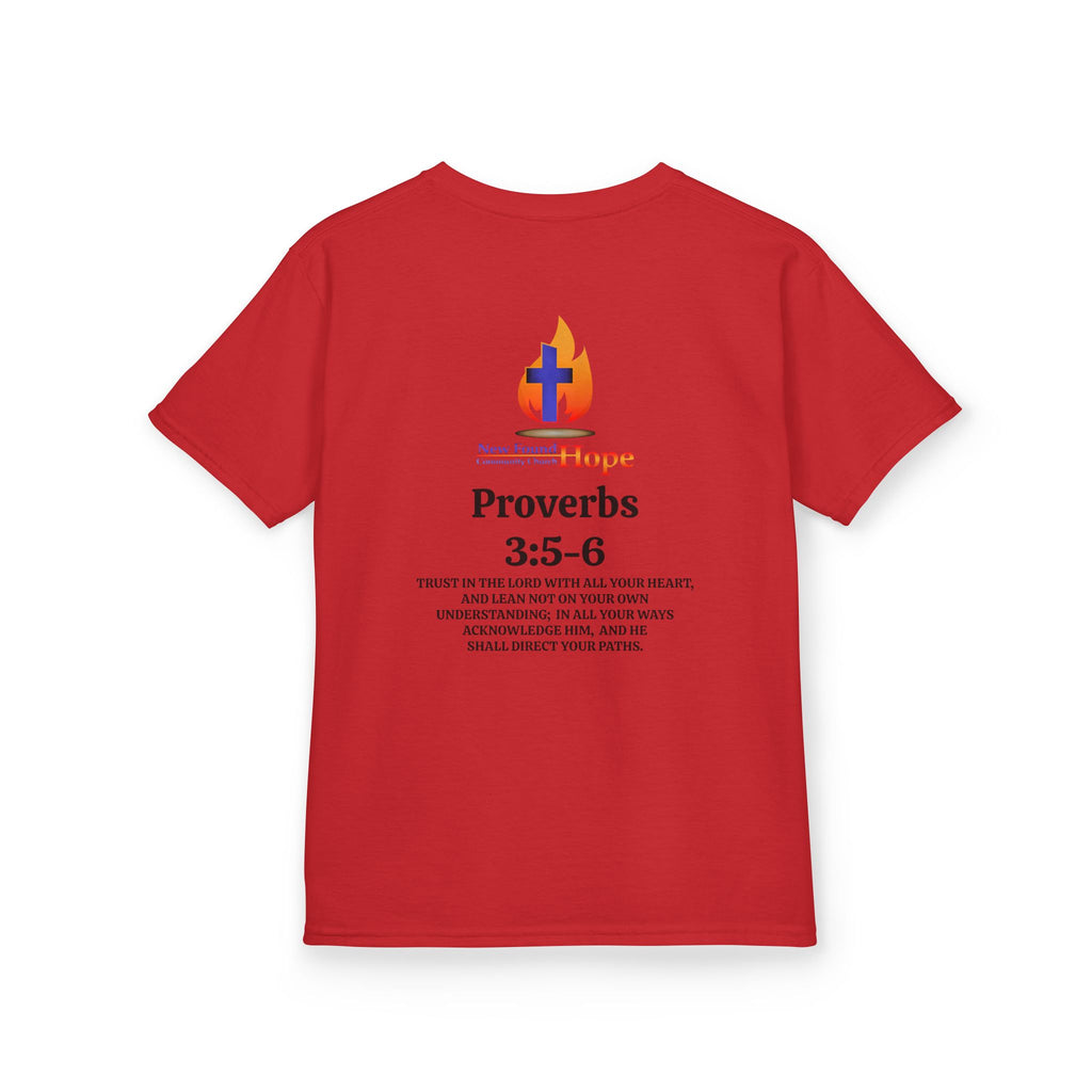 New Found Hope Kids Proverbs 3:5-6 Tee