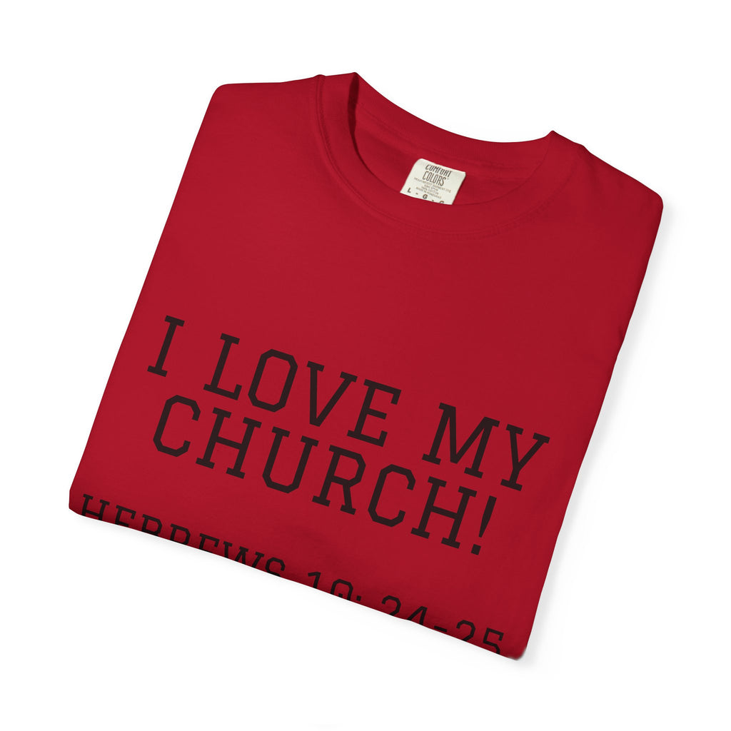 Church Love Heavyweight Unisex Cotton Tee