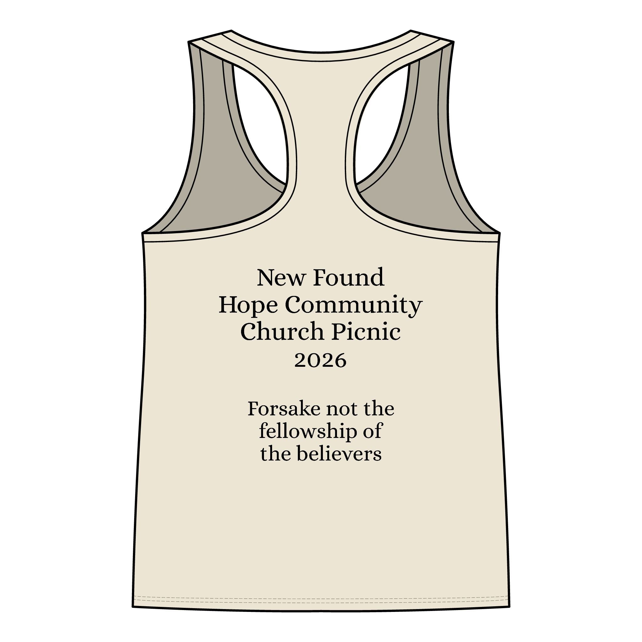 NFHCC Picnic 2026 Ladies' Racerback Tank