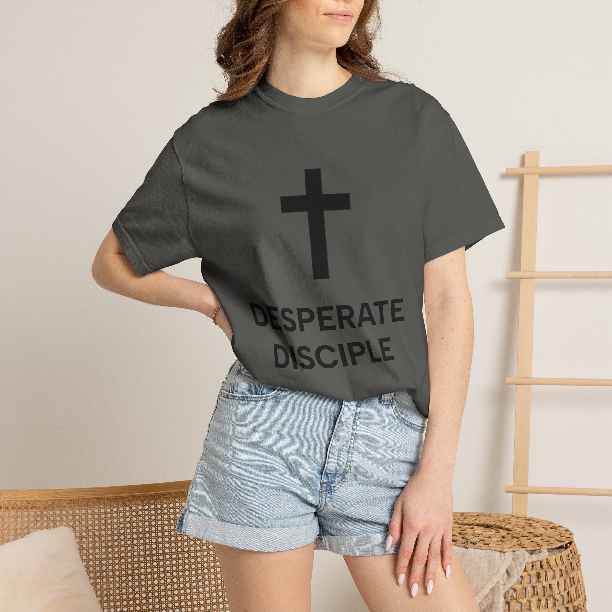 Desperate Disciple Heavyweight Unisex Tee