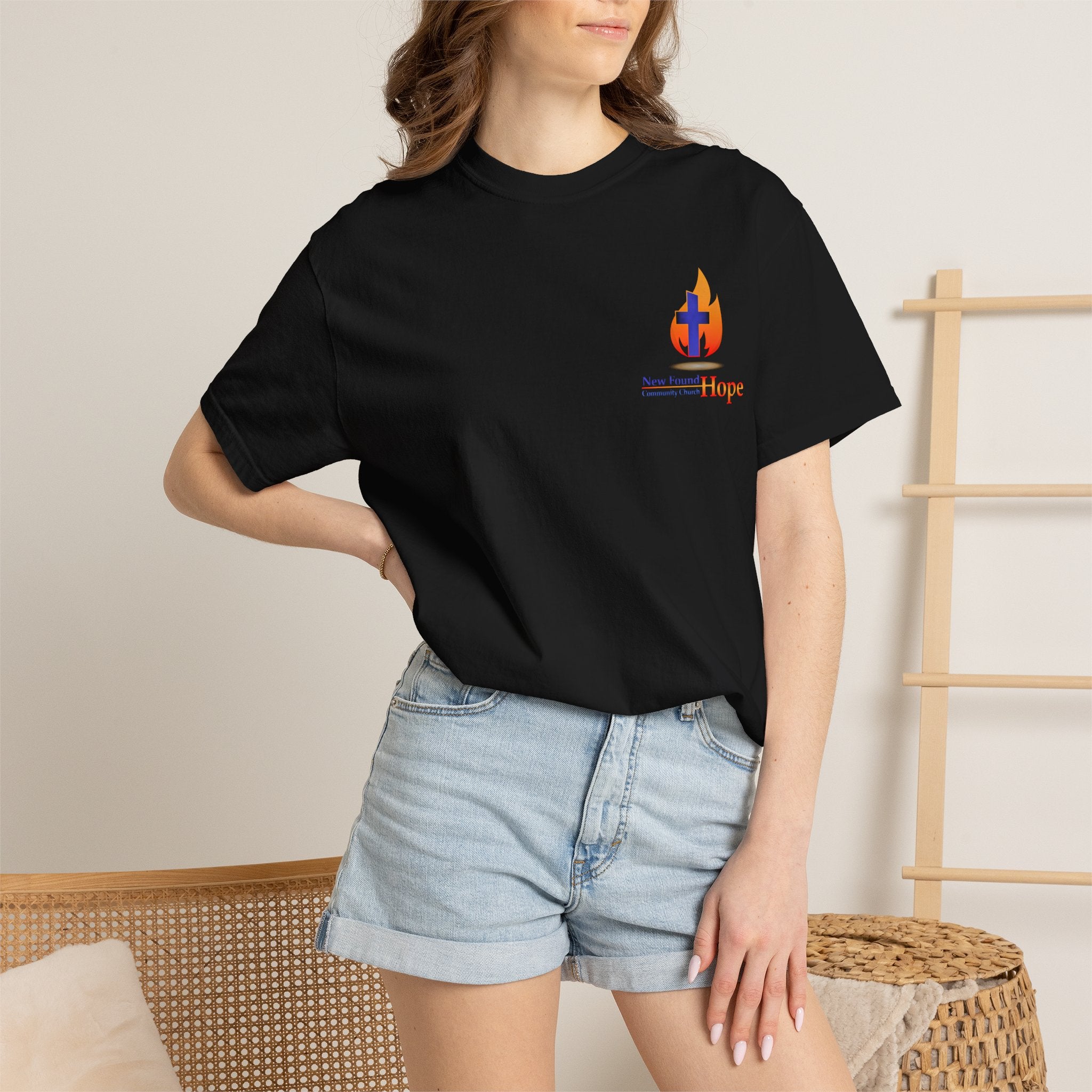 NFHCC Proverbs 3:5-6 Heavyweight Tee