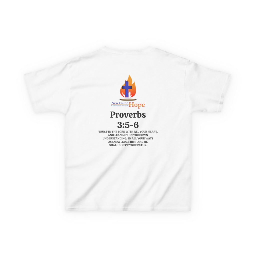 New Found Hope Kids Proverbs 3:5-6 Tee