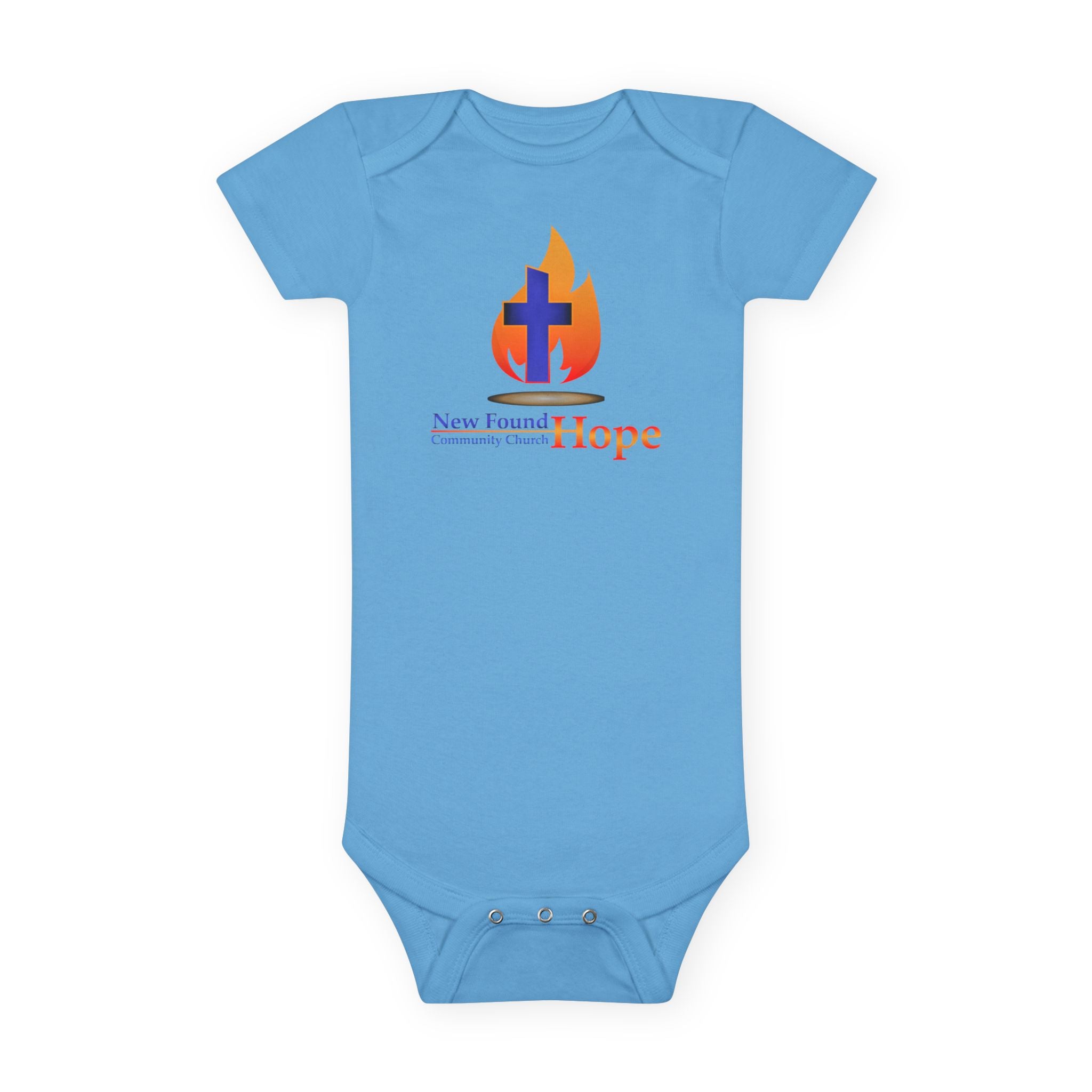 NFHCC Logo Baby Short Sleeve Onesie