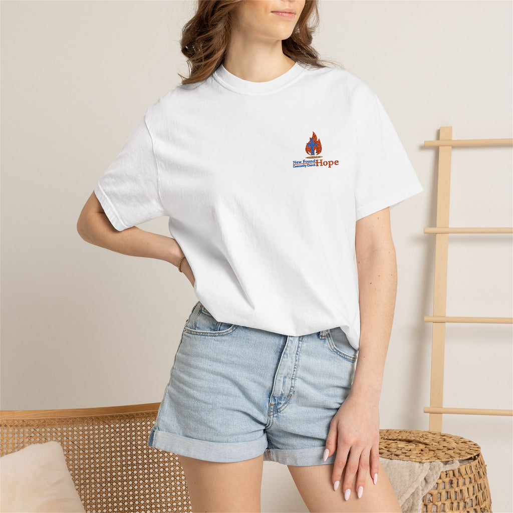 Unisex Embroidered NFHCC Logo Heavyweight Tee