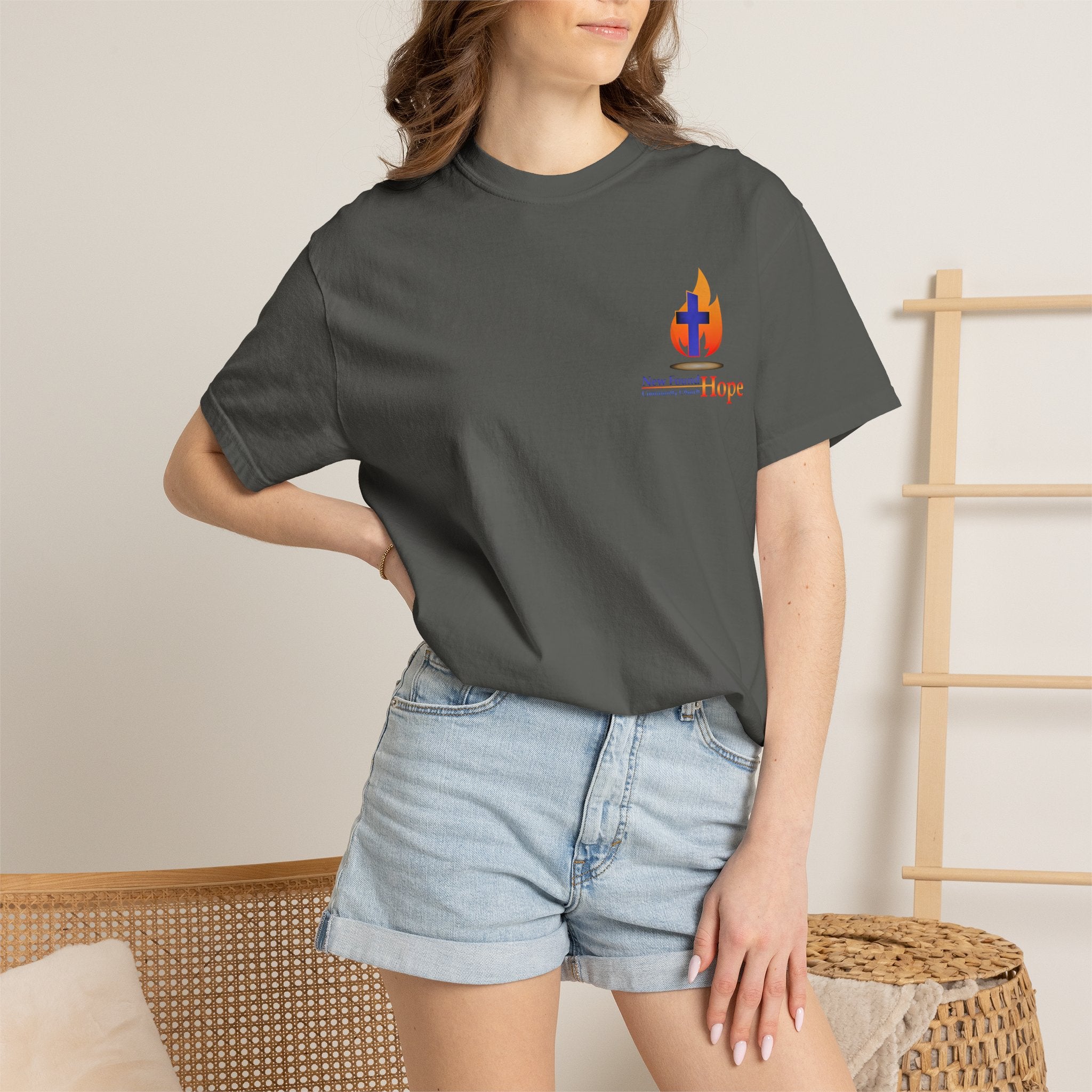 NFHCC Proverbs 3:5-6 Heavyweight Tee