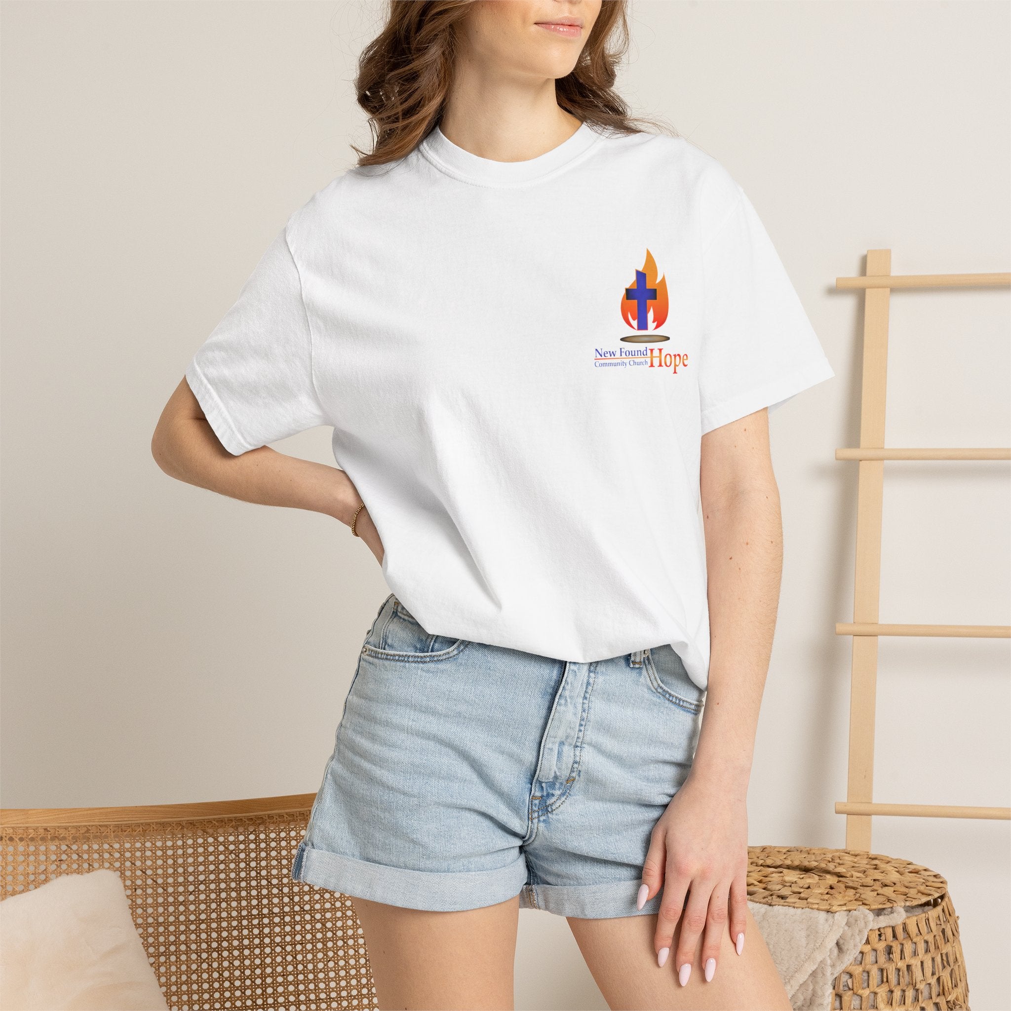 NFHCC Proverbs 3:5-6 Heavyweight Tee