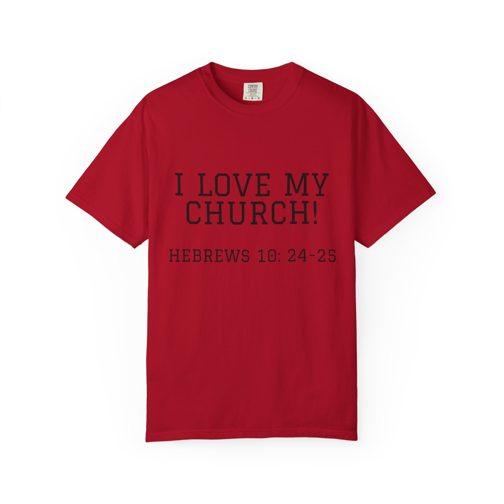 Church Love Heavyweight Unisex Cotton Tee