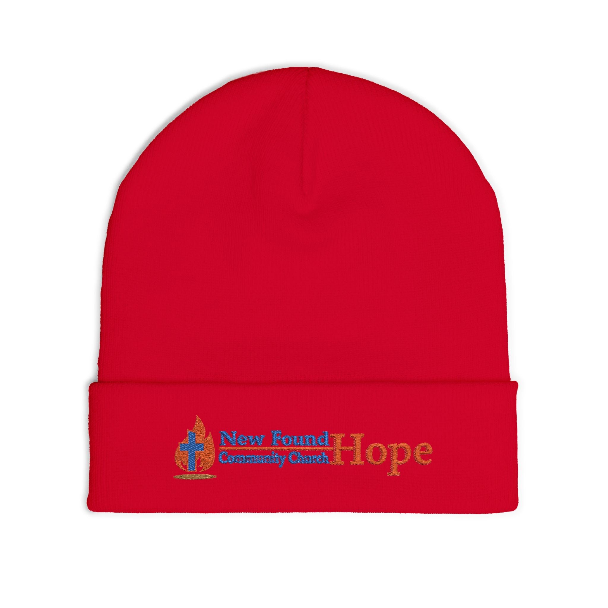 New Found Hope Embroidered Knit Beanie