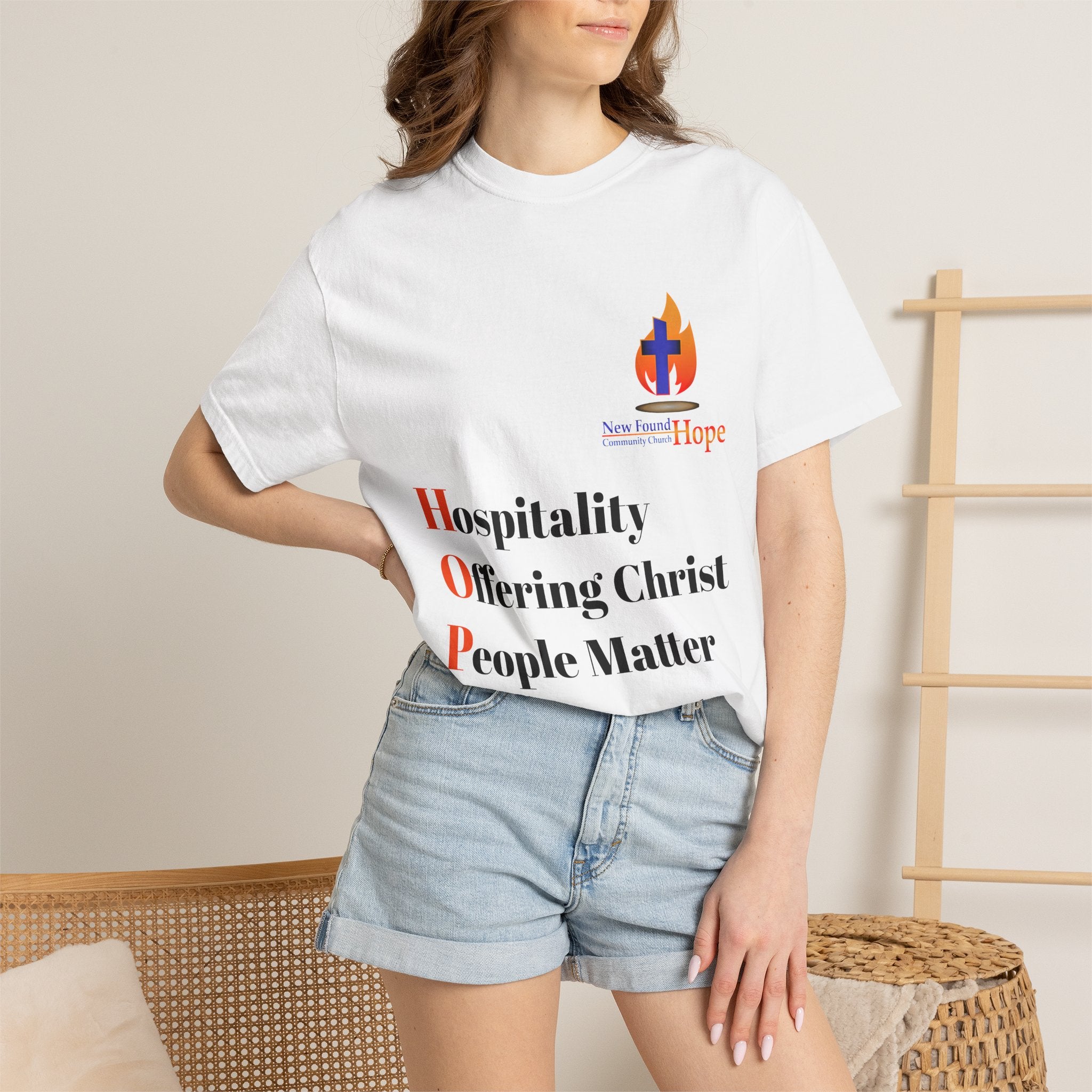 New Found Hope Values Heavyweight Tee