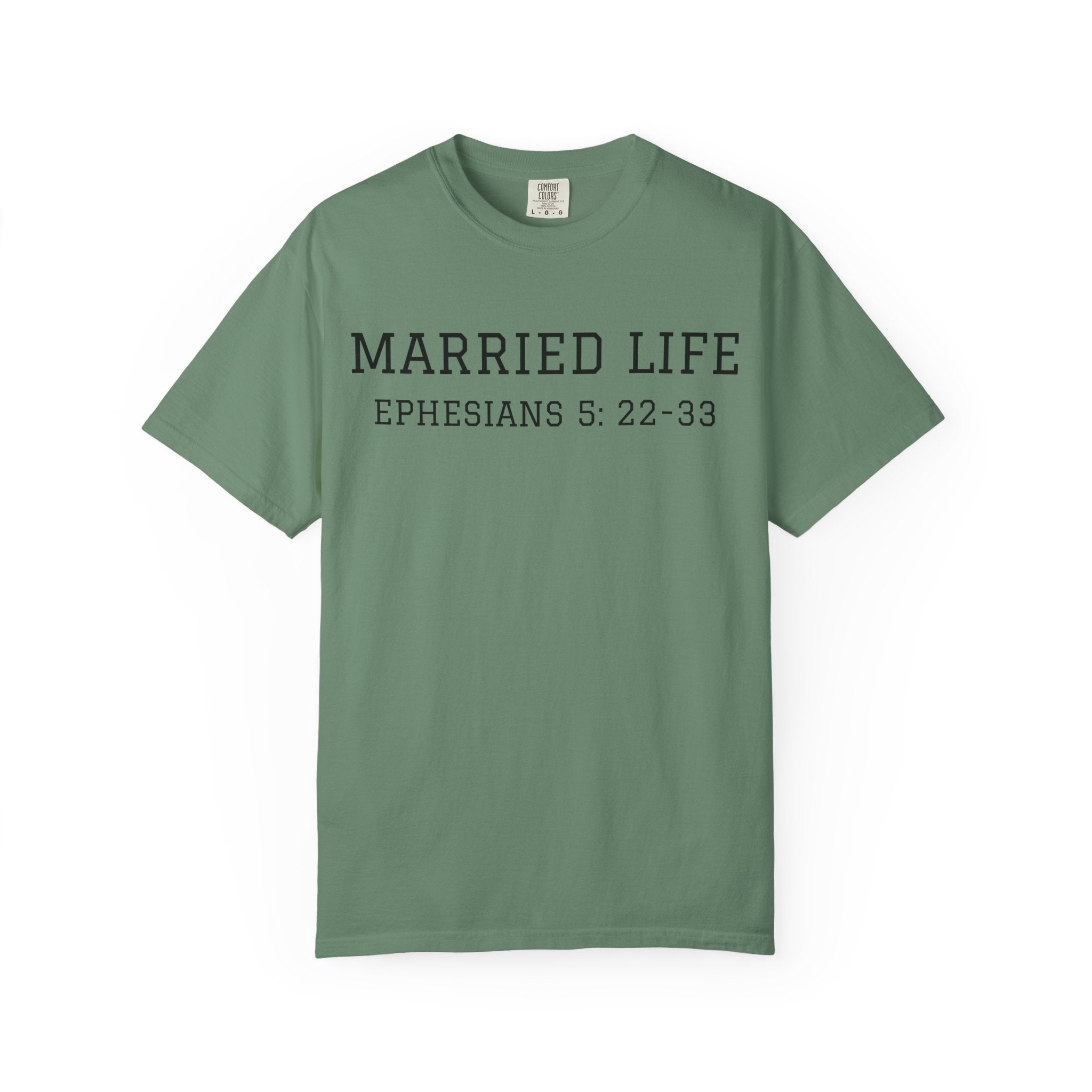 The Husband's Married Life Heavyweight Tee